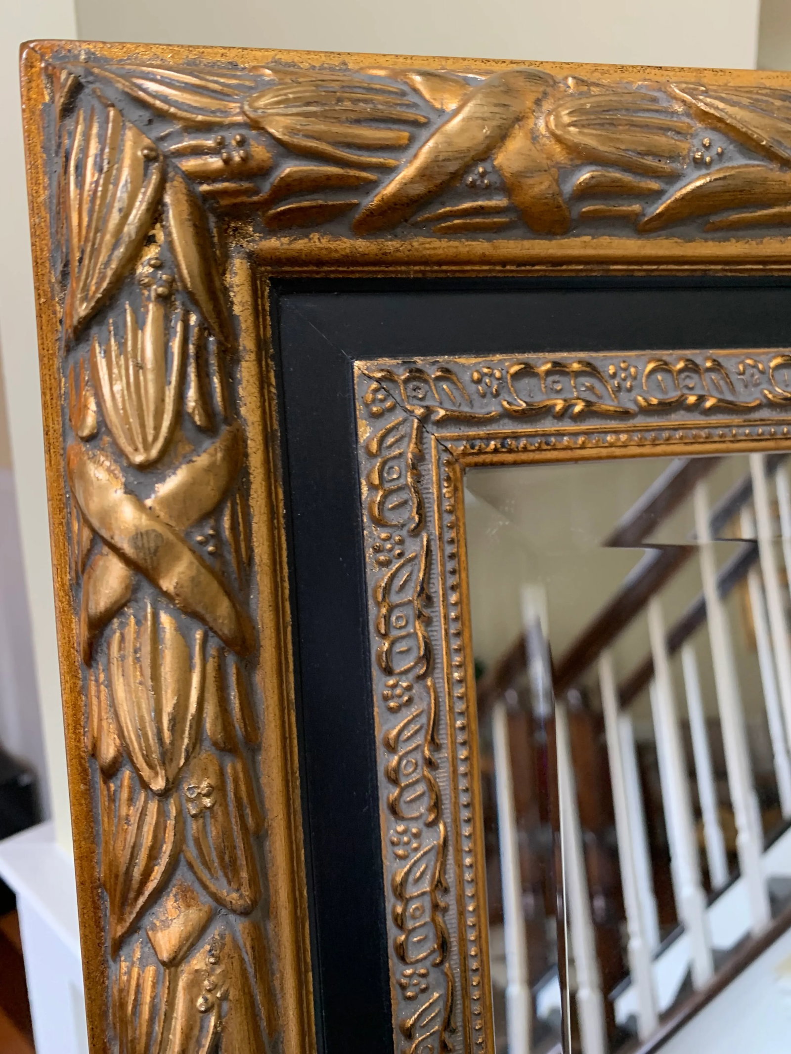 1990's Bassett Mirror Company Freestanding Full Length Mirror - 2
