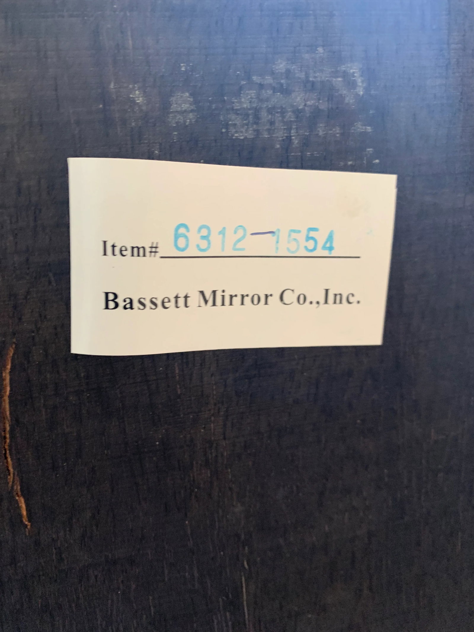 1990's Bassett Mirror Company Freestanding Full Length Mirror - 4