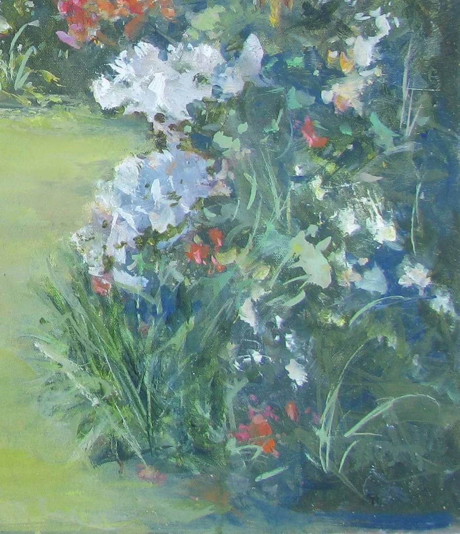 Impressionist Garden by b.j. Johnston - 2