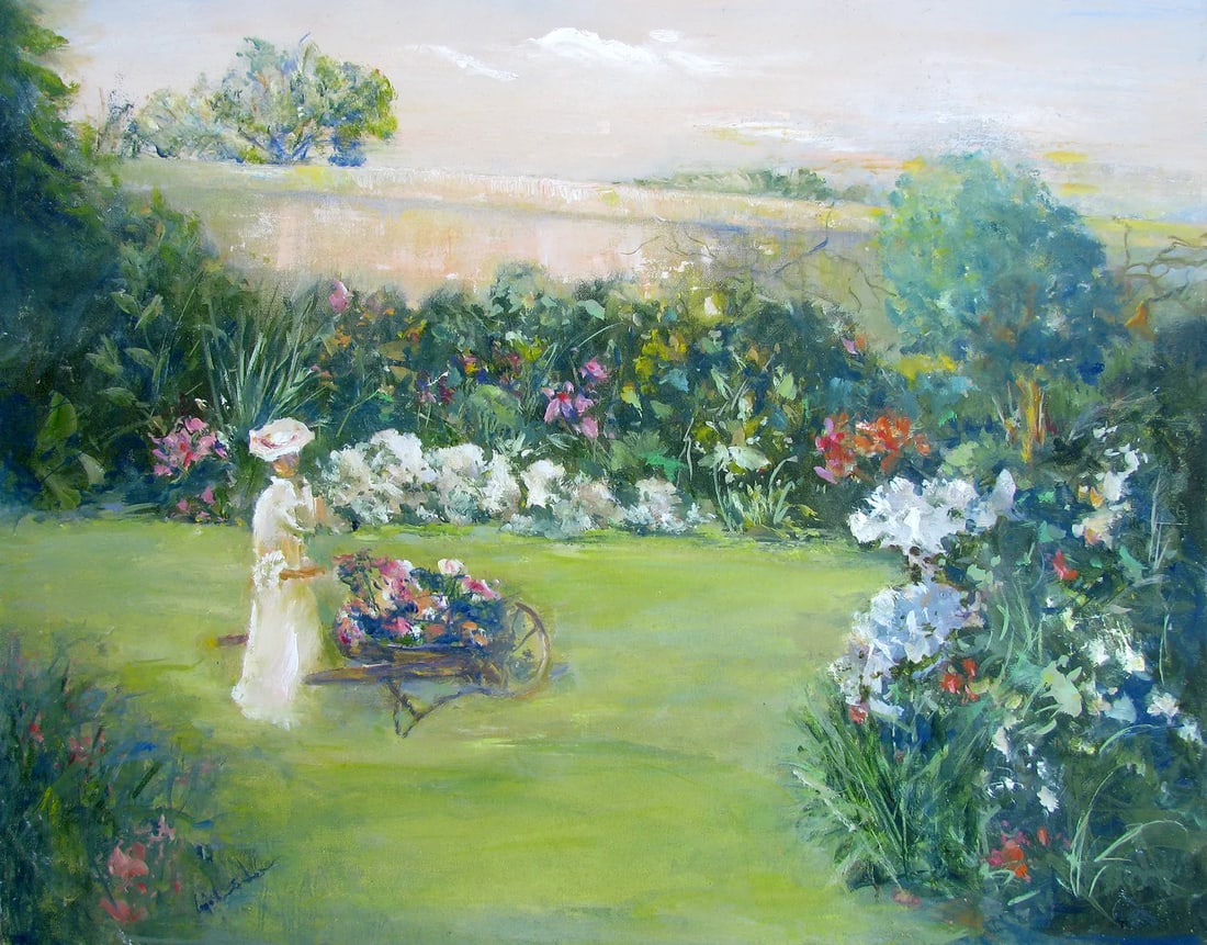 Impressionist Garden by b.j. Johnston - 4