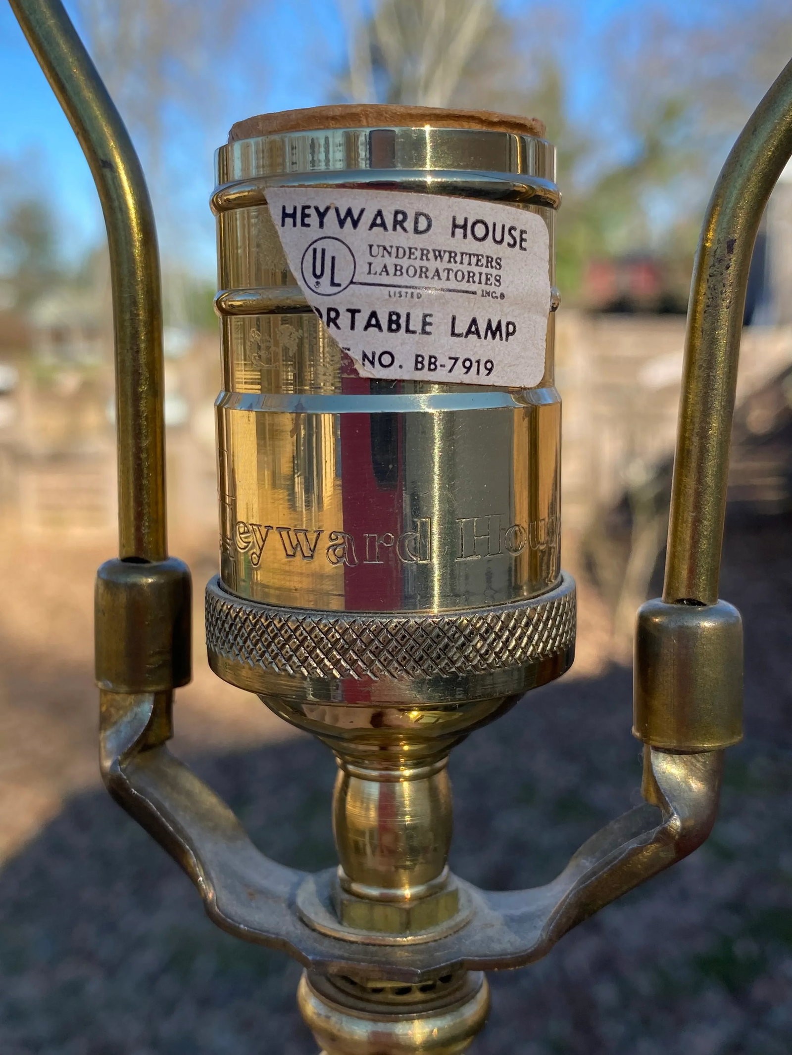 Mid 20th Century Chinoiserie Style Heyward House Lamp - 5