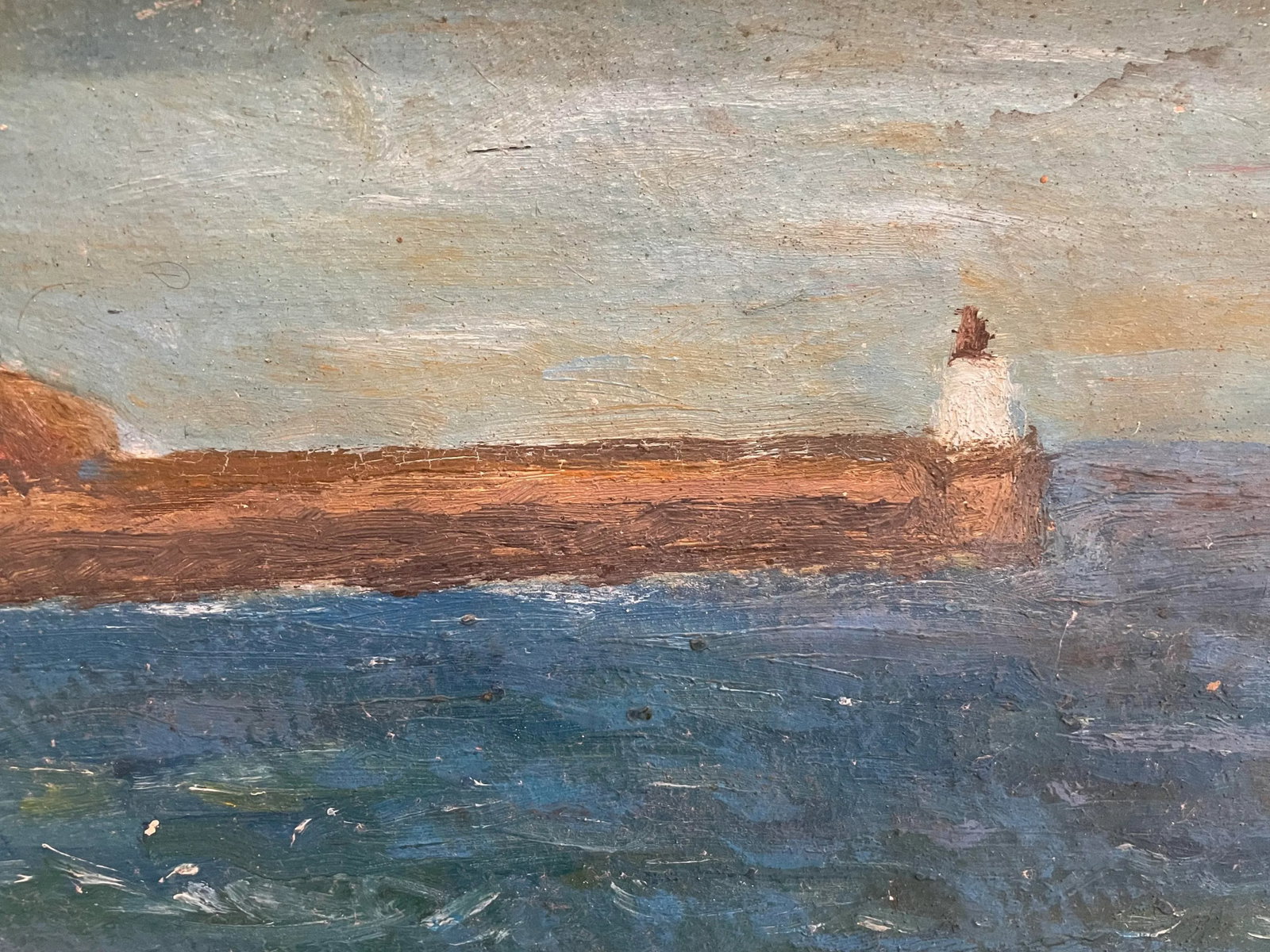 Early 20th Century After Jean Dufy French Impressionist Fishing Boat Oil Painting, Framed - 7