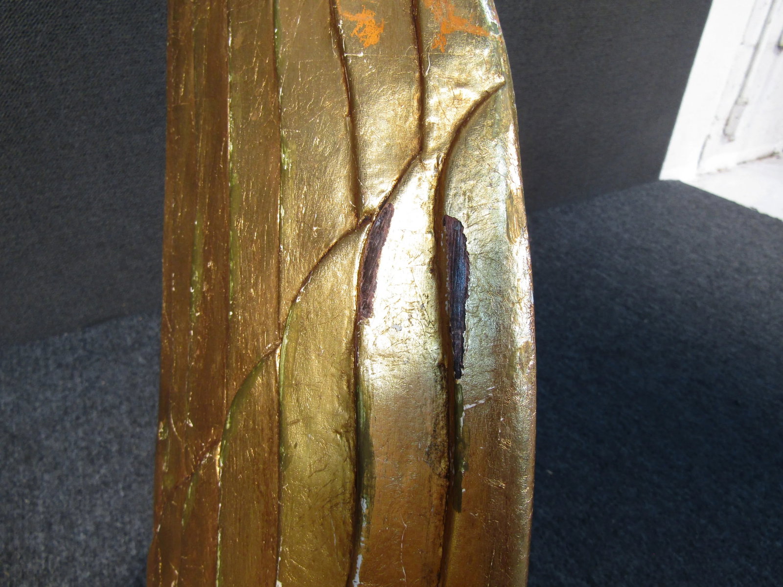 Gold Leaf Swan Sculpture - 10