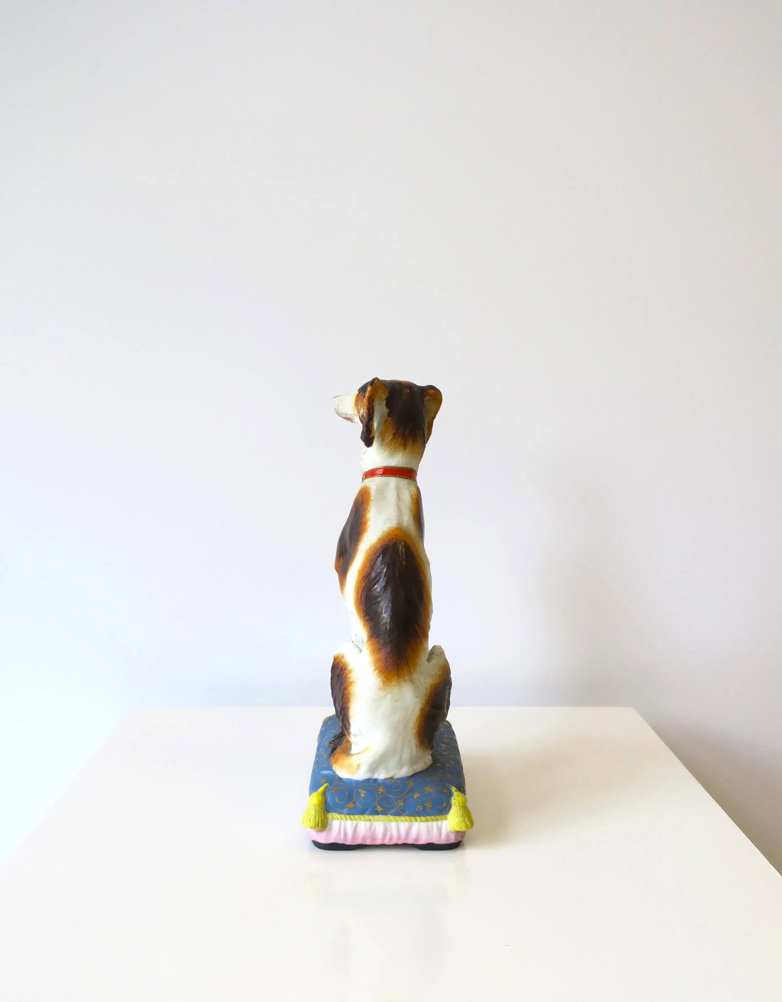 Dog on Fancy Pillow With Tassels Decorative Object - 10