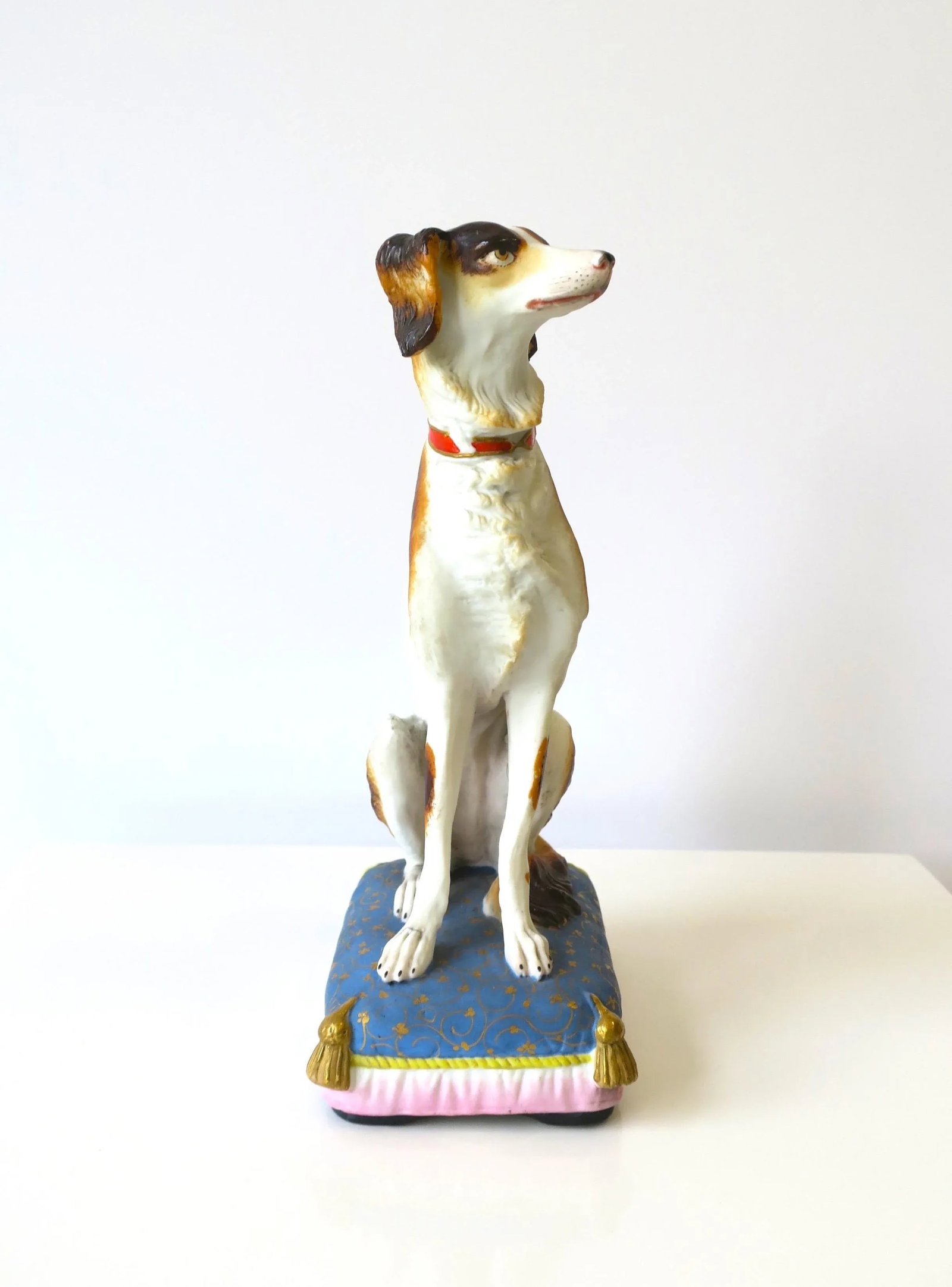 Dog on Fancy Pillow With Tassels Decorative Object - 13