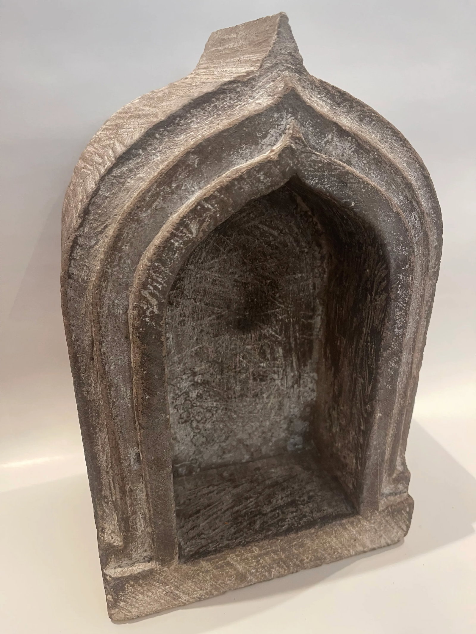 Aged Mexican Stone Church Niche - 2