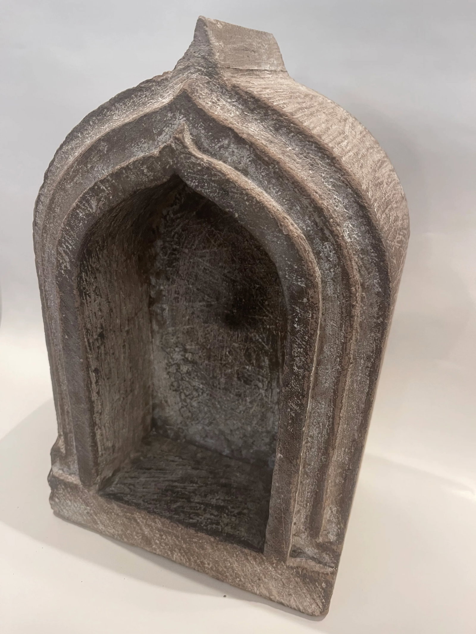Aged Mexican Stone Church Niche - 3