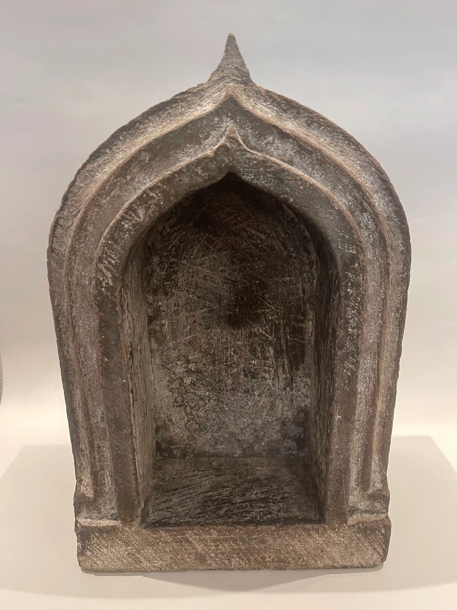 Aged Mexican Stone Church Niche - 5
