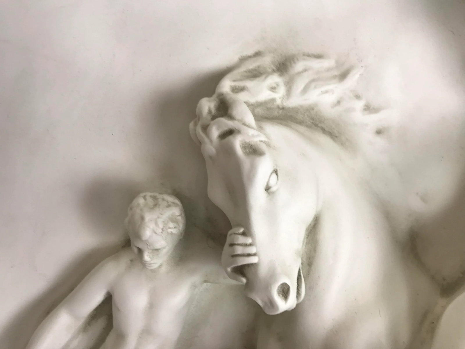 Antique The Flight of Night / The Horses of Anahita Sculpture - 8