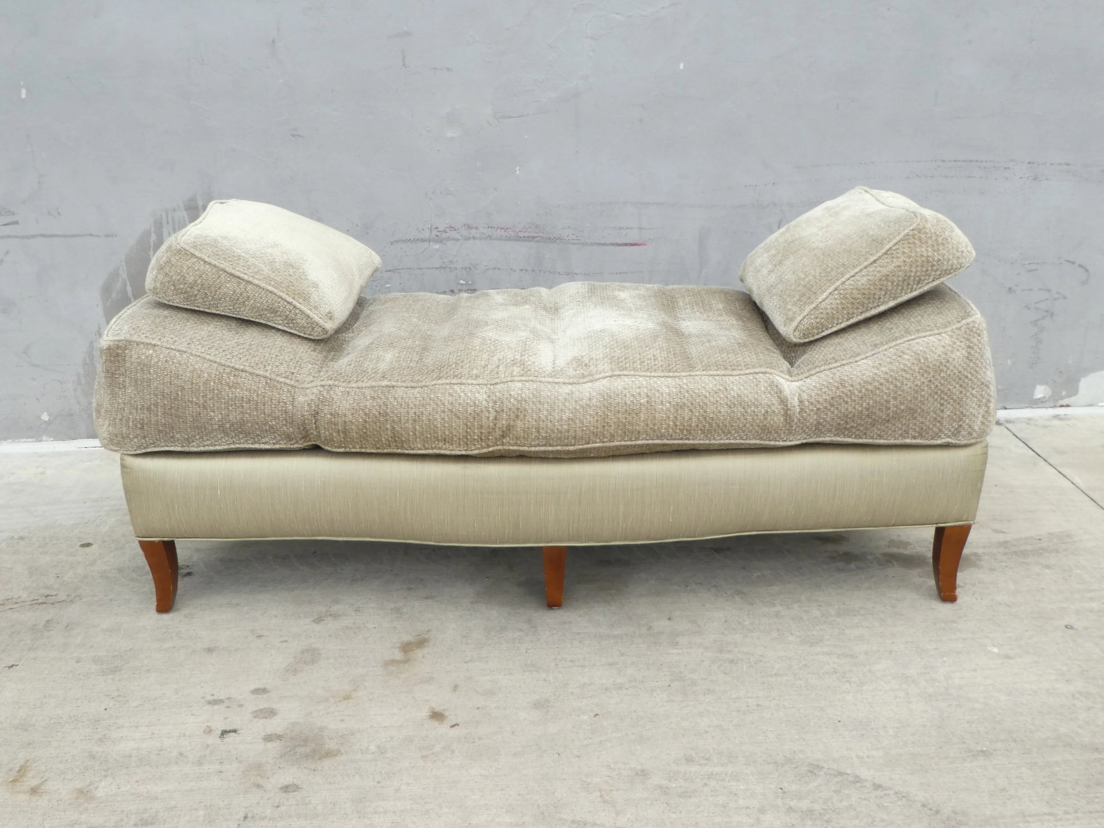 1990s Classic Donghia Daybed or Upholstered Bench - 11
