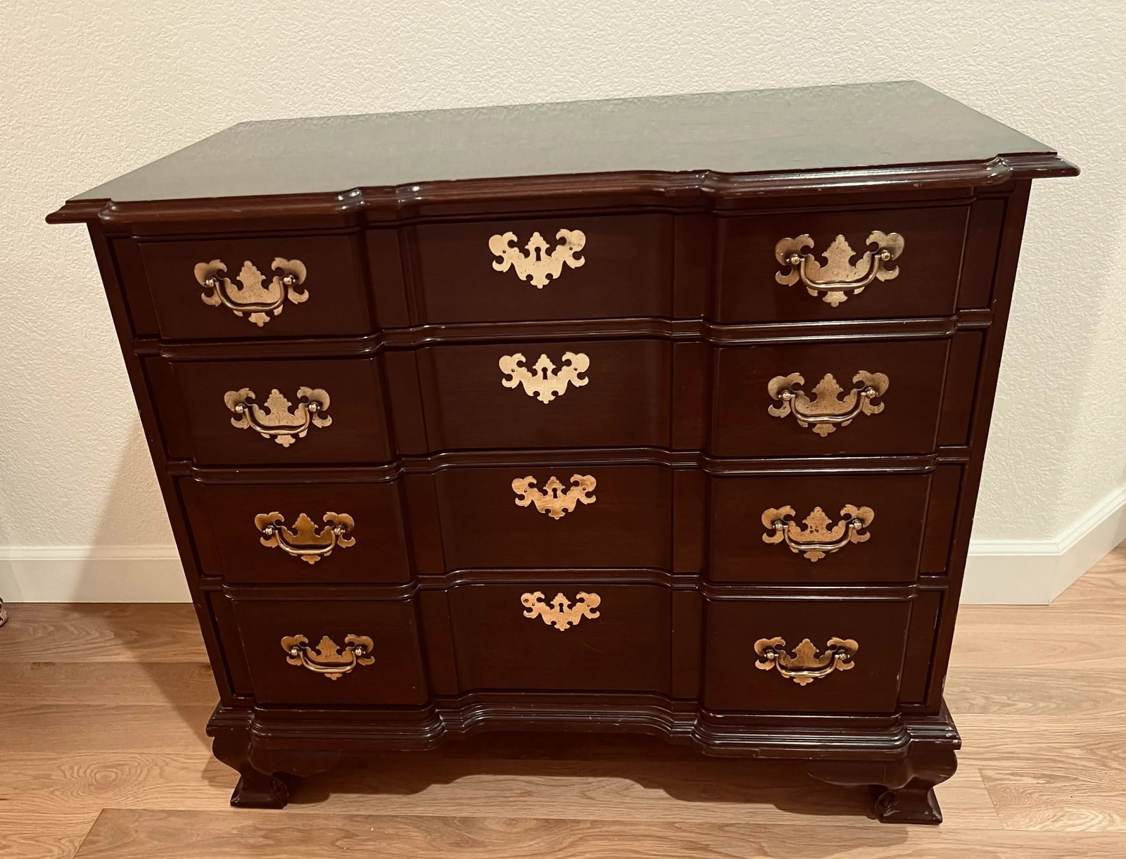 1980s Vintage Ethan Allen Bachelor's Chest - Georgian Court - 10