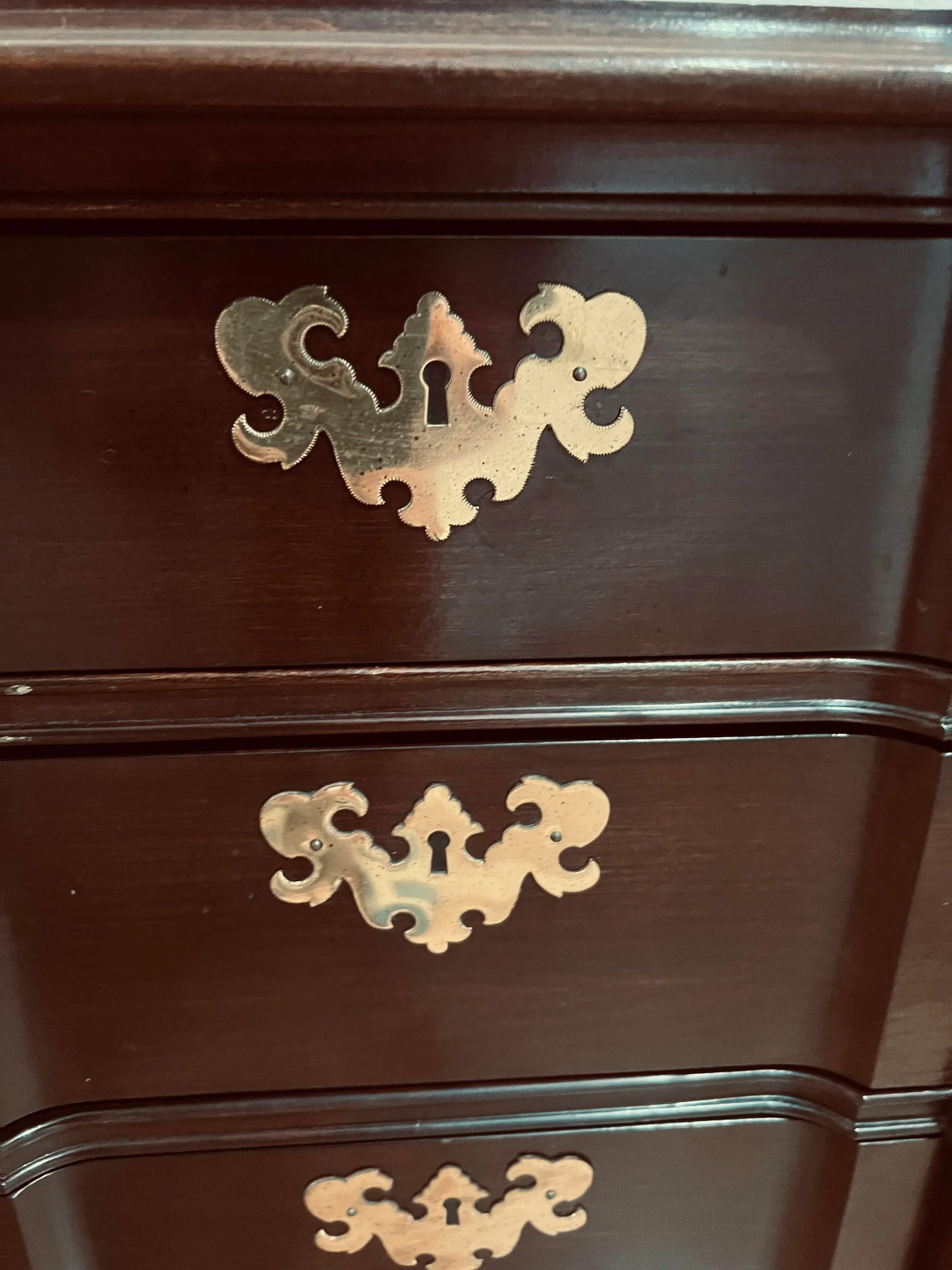 1980s Vintage Ethan Allen Bachelor's Chest - Georgian Court - 7