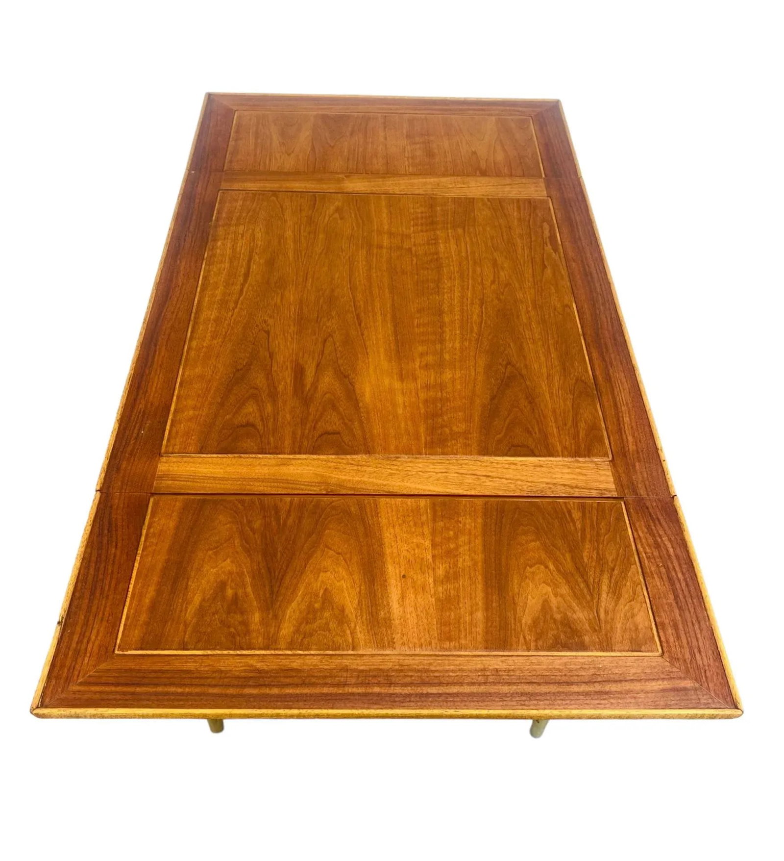 1950s Mid Century Modern Lane Copenhagen Drop Leaf Walnut Side Table - 5