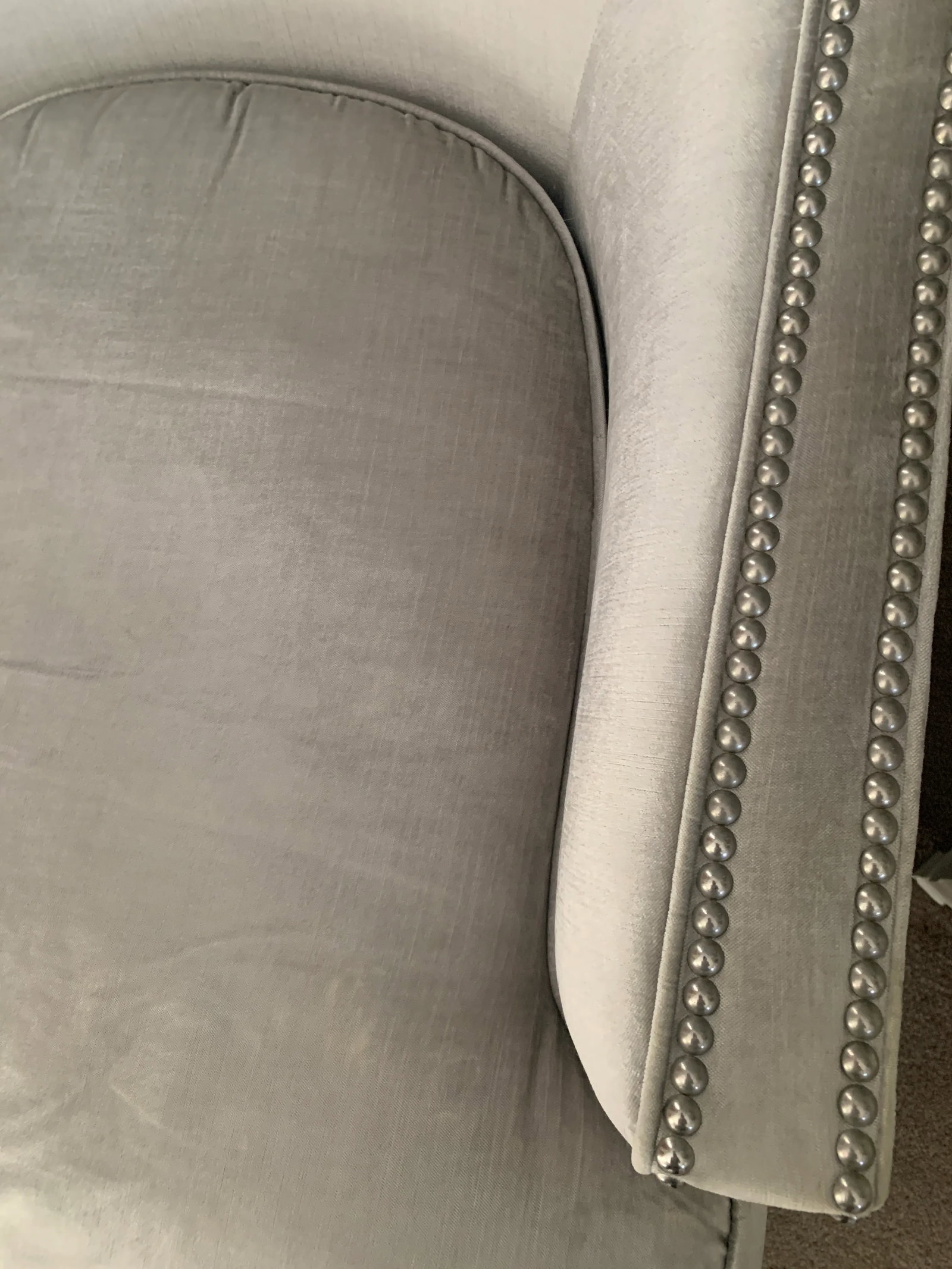 Upholstered Velvet Chair by Century Furniture - 7