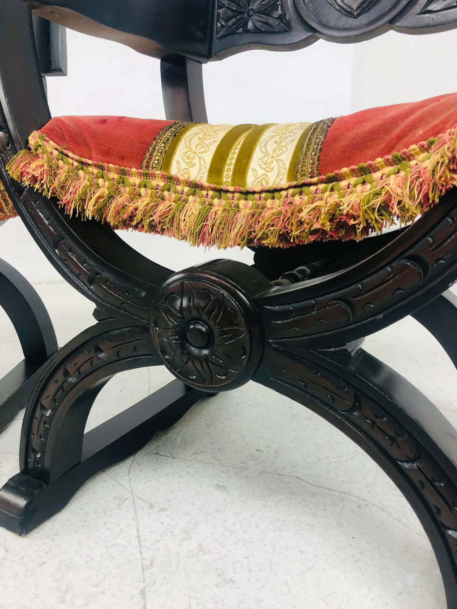 Pair of Italian Dante Chairs - 12