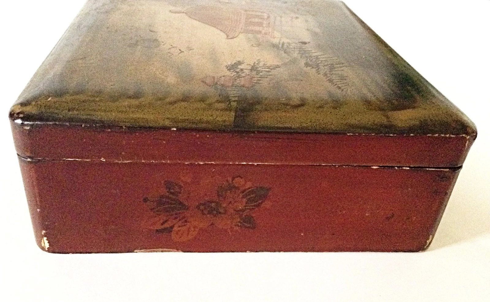 Japanese Lacquered Box - 6
