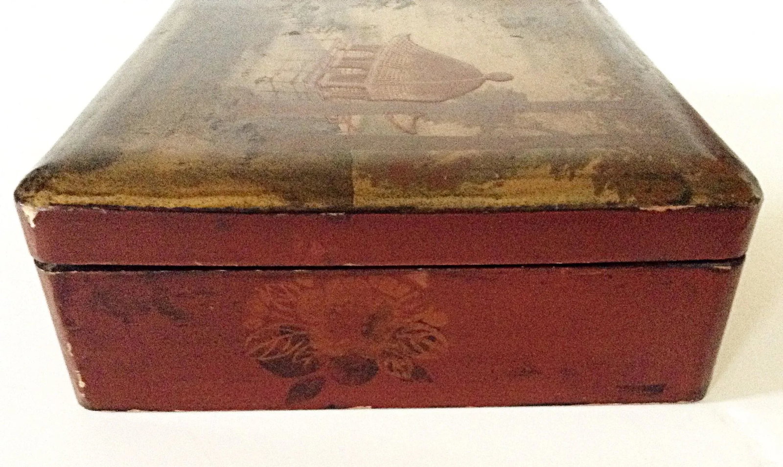 Japanese Lacquered Box - 7