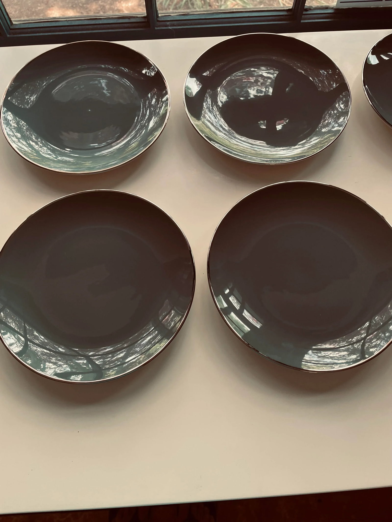 Midcentury Franciscan Salad Plates S/6 - 5