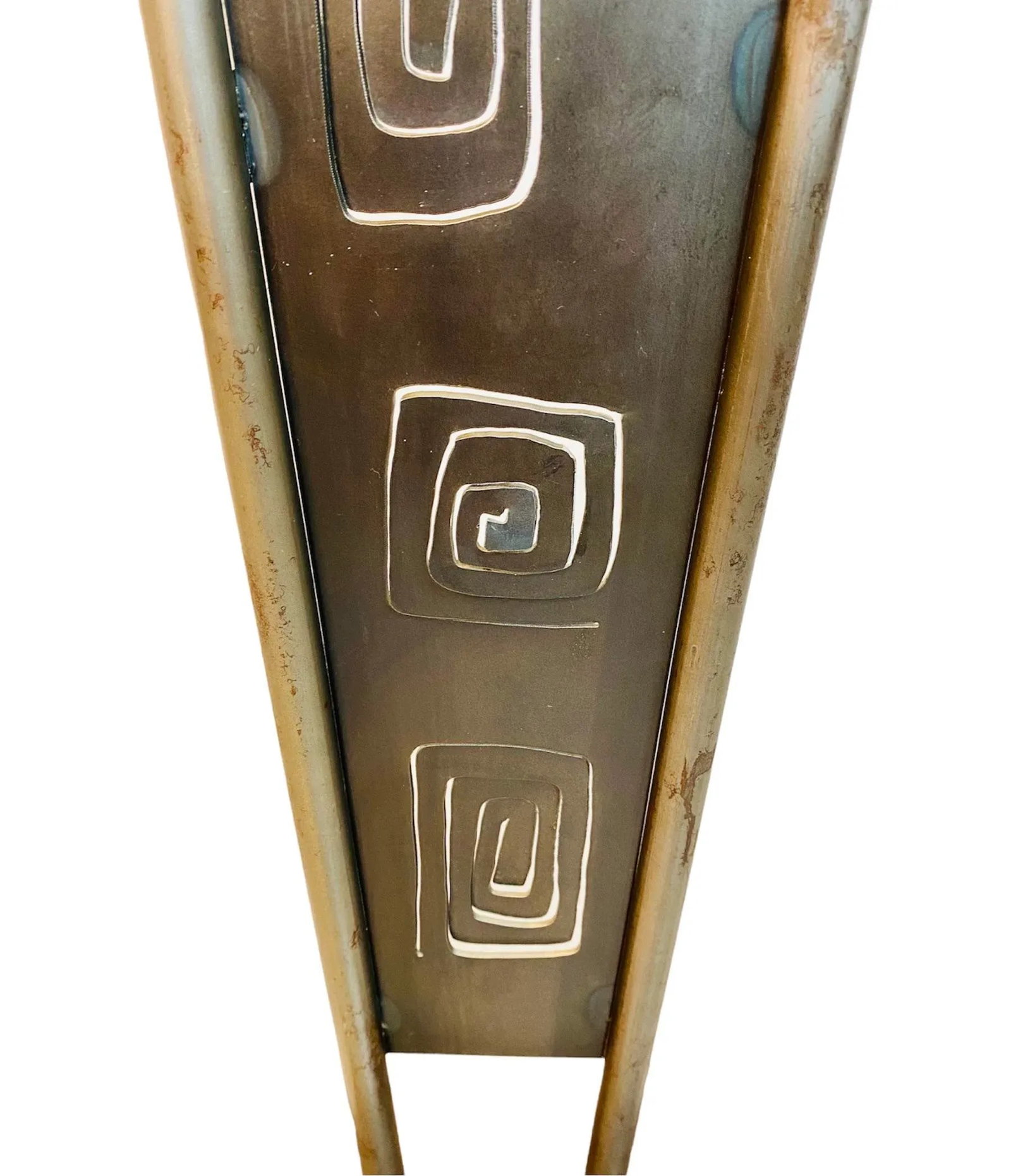 1995 Postmodern Memphis Style Jon Sarriugarte and Sina Hanson for Form & Reform Metal Grandfather Cl - 8