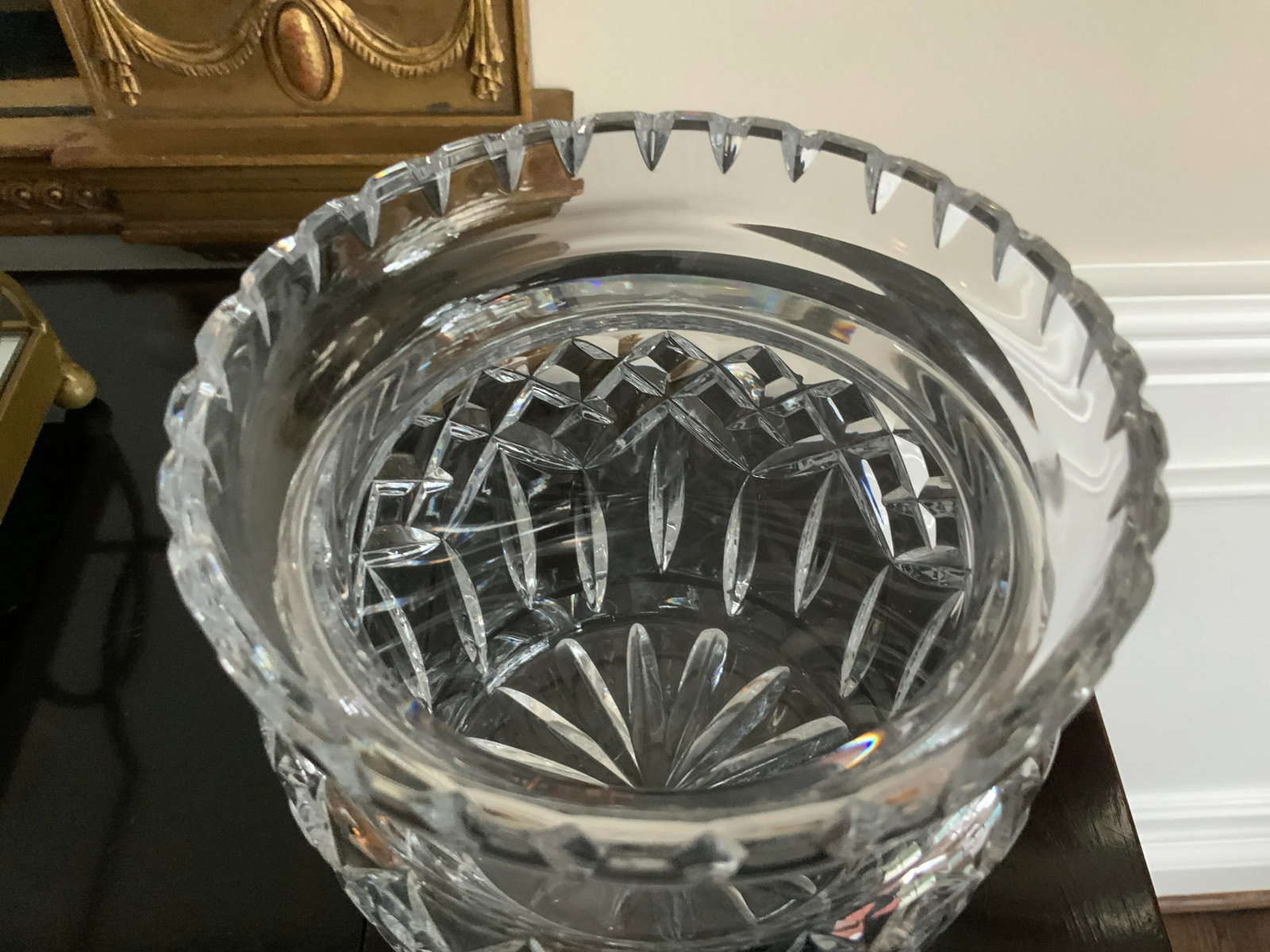 Vintage Waterford Crystal Lismore Biscuit Jar and Lid - 7