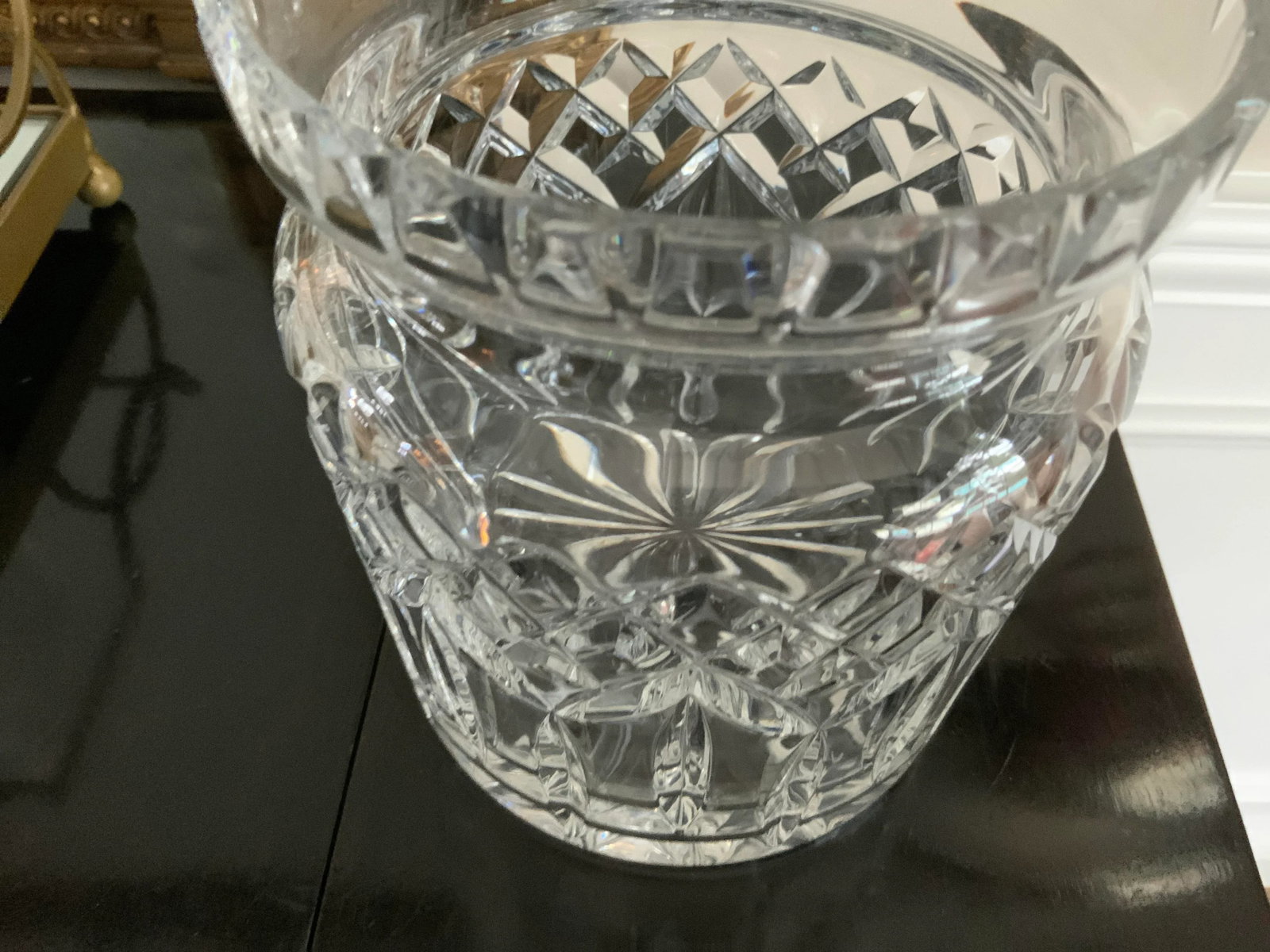 Vintage Waterford Crystal Lismore Biscuit Jar and Lid - 8