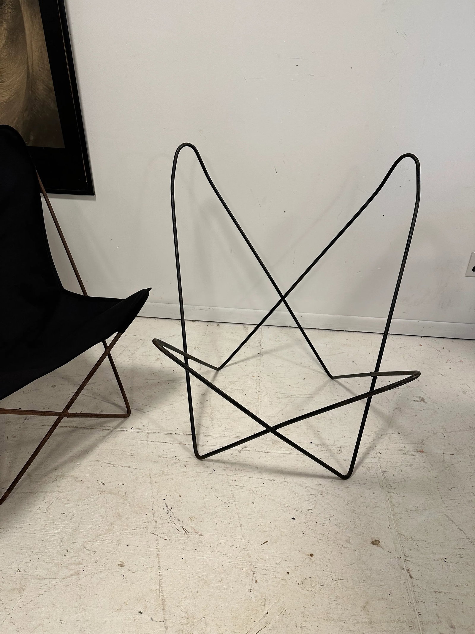 Bkf Hardoy Butterfly Chairs for Knoll in Black - 4