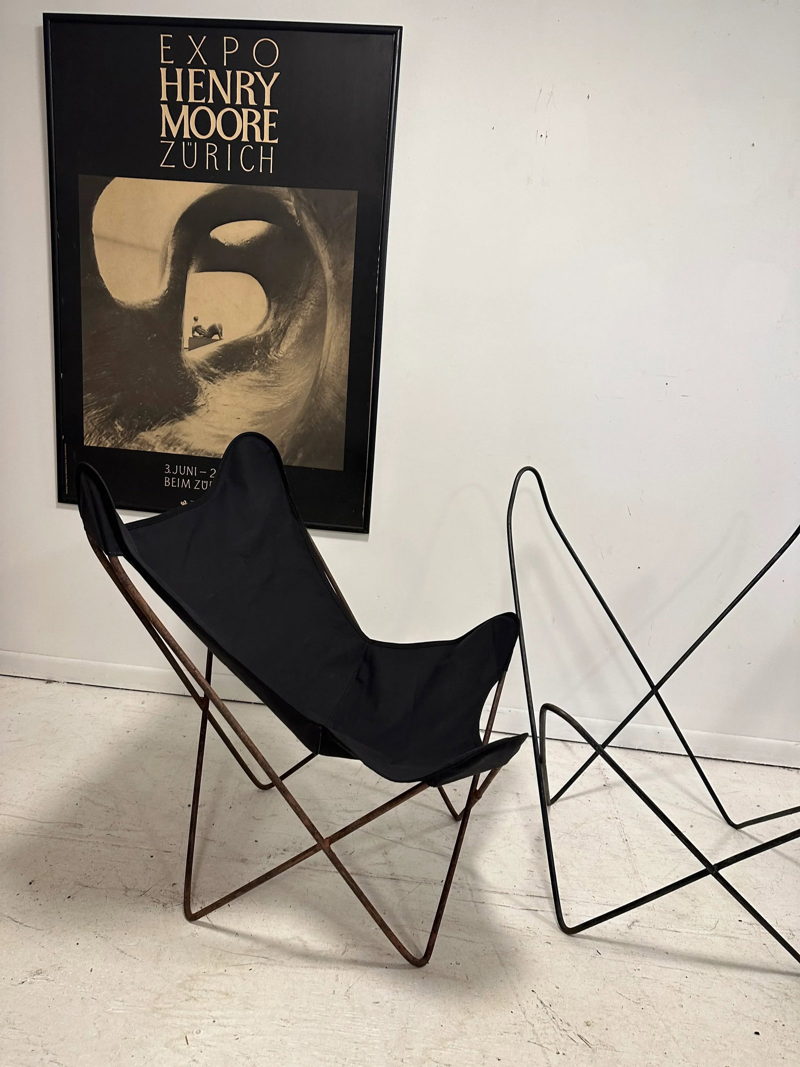 Bkf Hardoy Butterfly Chairs for Knoll in Black - 6