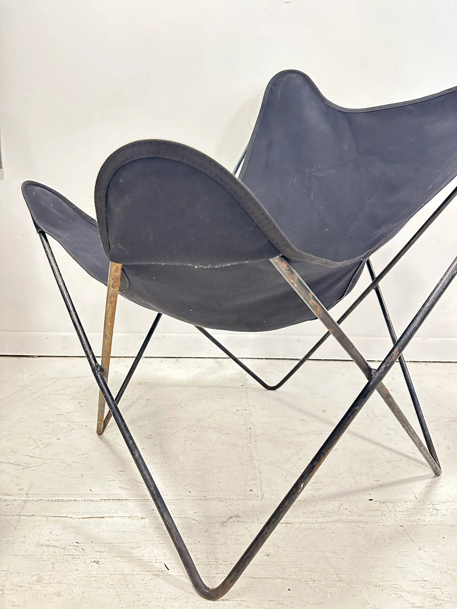 Bkf Hardoy Butterfly Chairs for Knoll in Black - 9