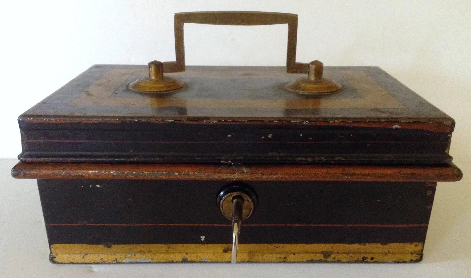 English Metal Cash Box - 2