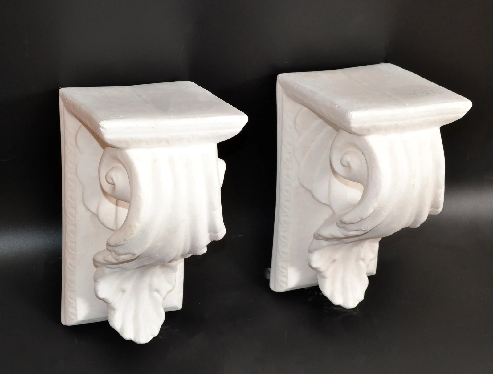 Pair of Serge Roche Style Wall Mounted Brackets, France 1970 - 11