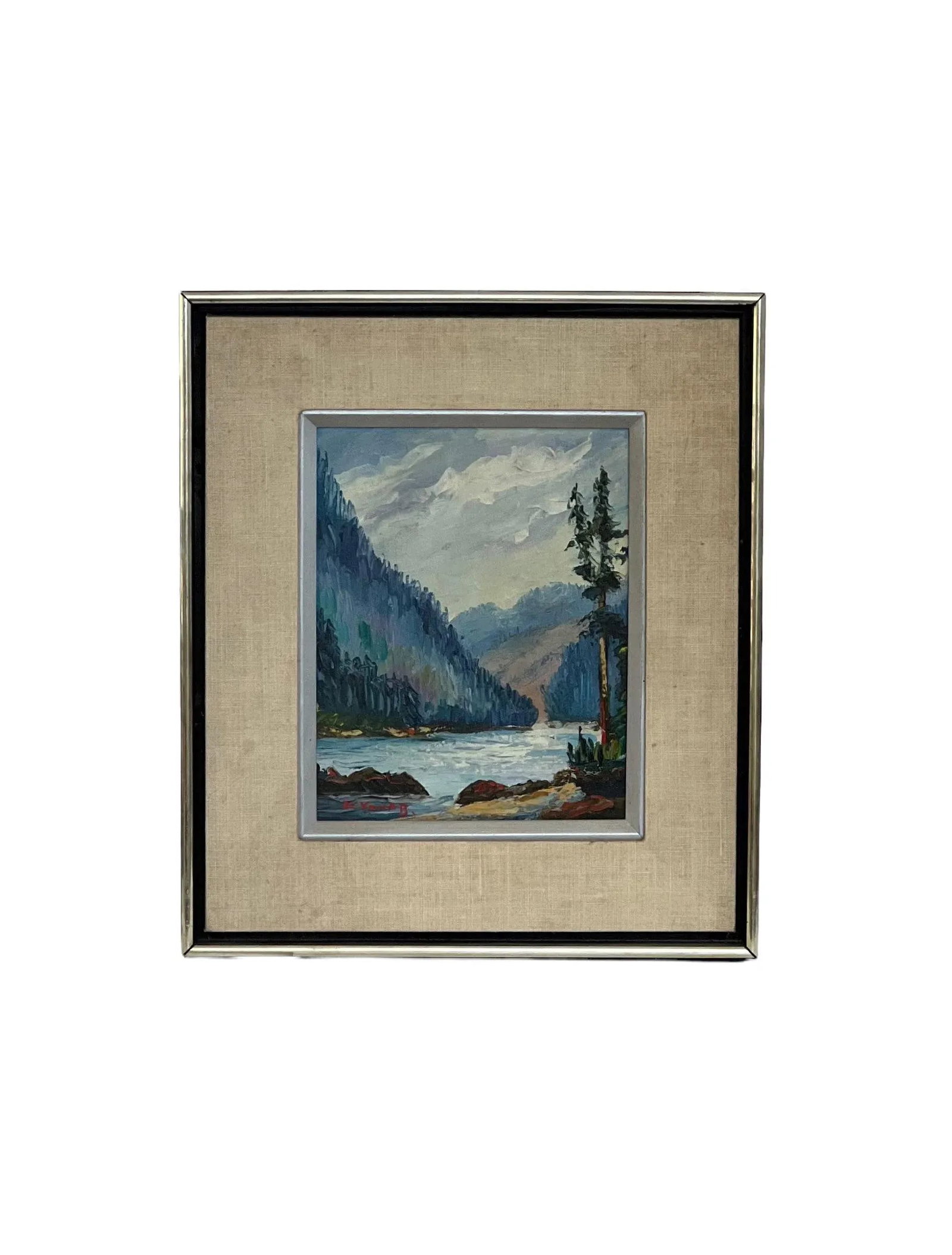 Vintage Framed Art Set of 2 - 5
