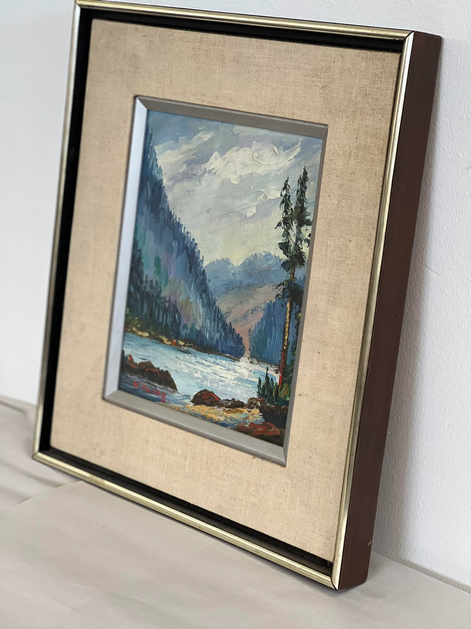 Vintage Framed Art Set of 2 - 6