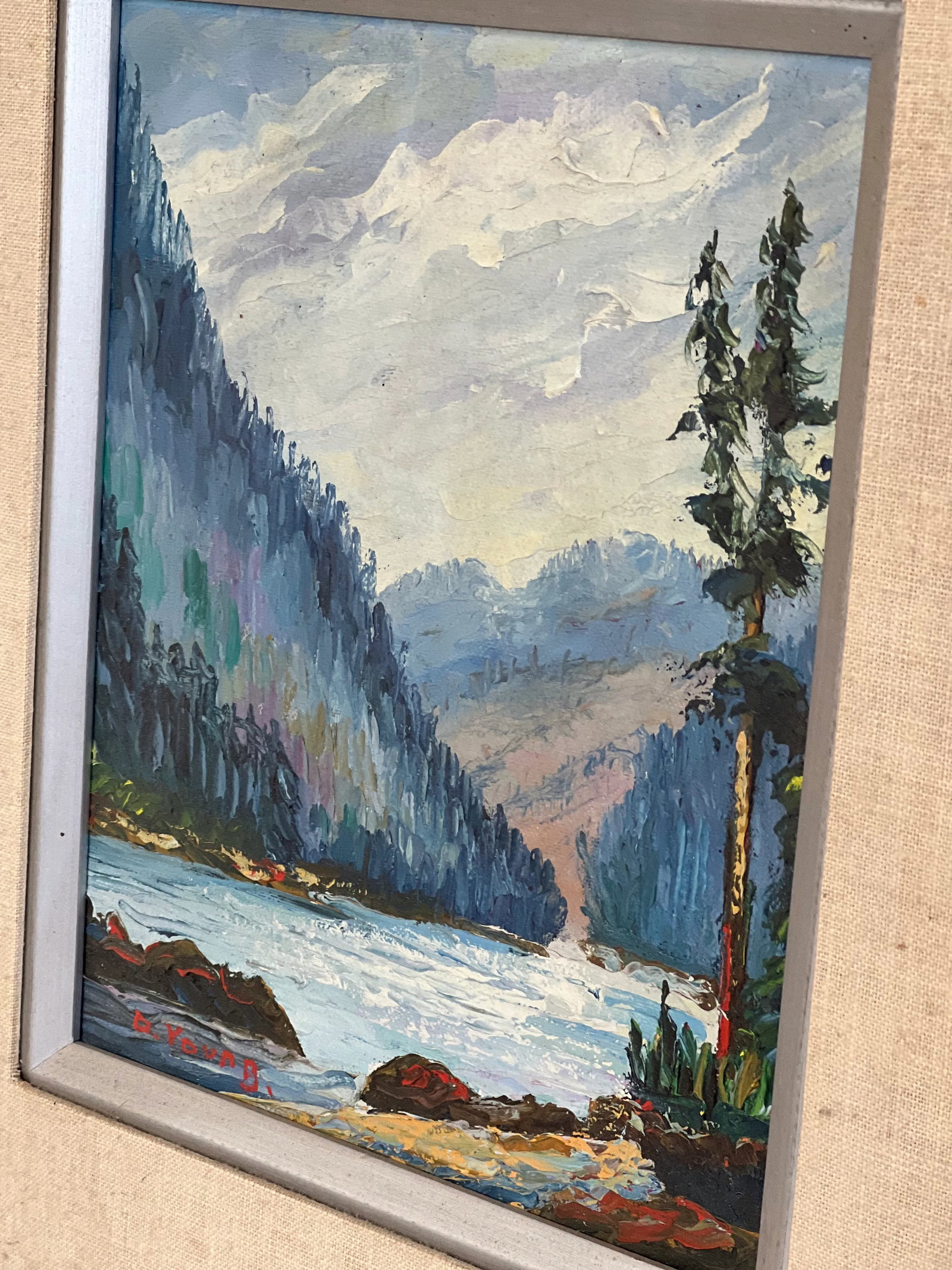 Vintage Framed Art Set of 2 - 7