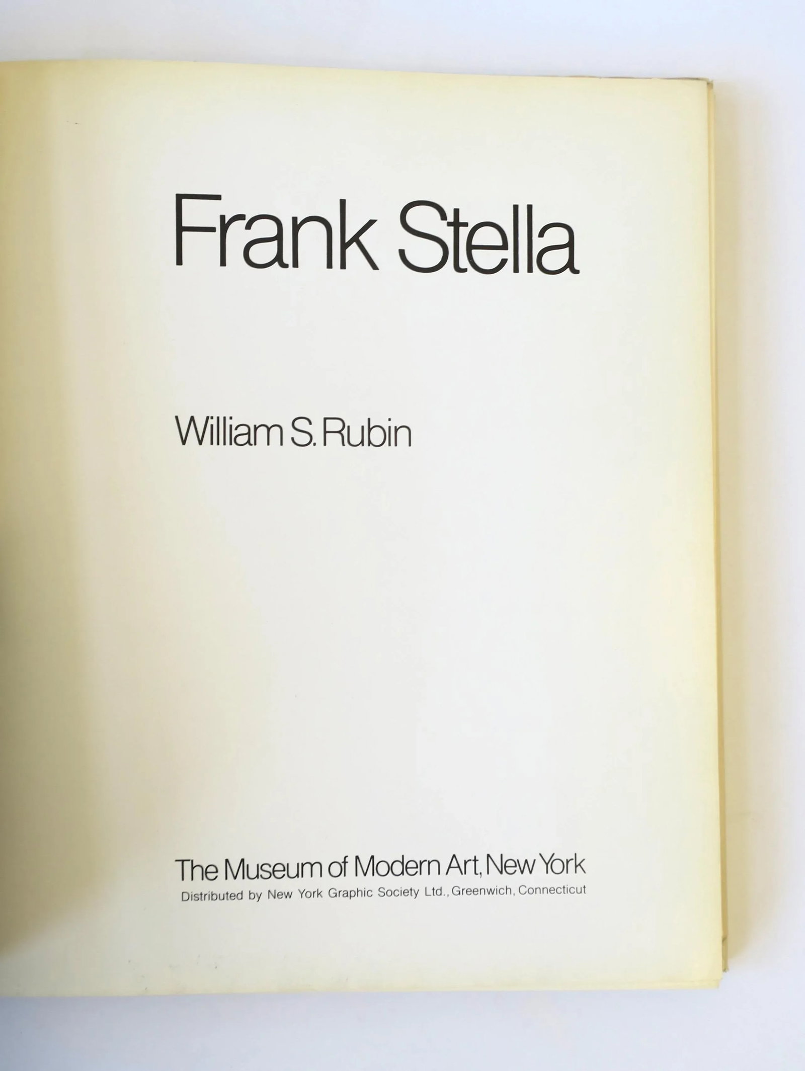 Frank Stella Abstract Artist Metropolitan Museum of Art Book, 1970, New York - 3
