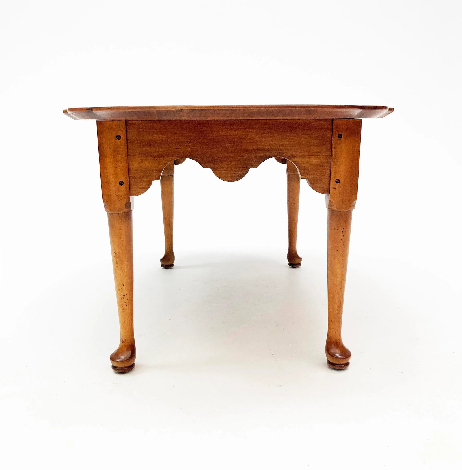 Late 20th Century Pennsylvania House Vintage Maple Farm Country Rustic Coffee Table - 4