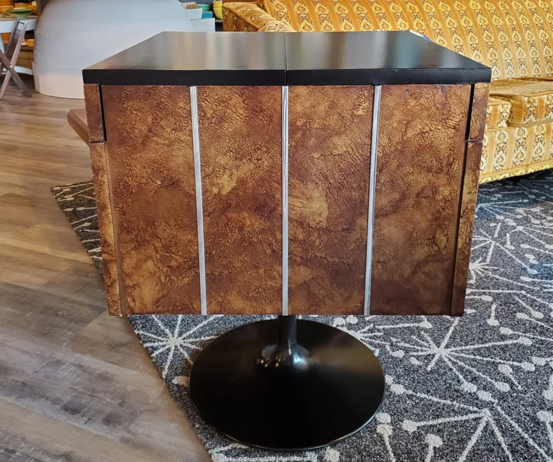 1950s Vintage Mid-Century Modern Mini Swivel Bar by Lane Furniture - 5