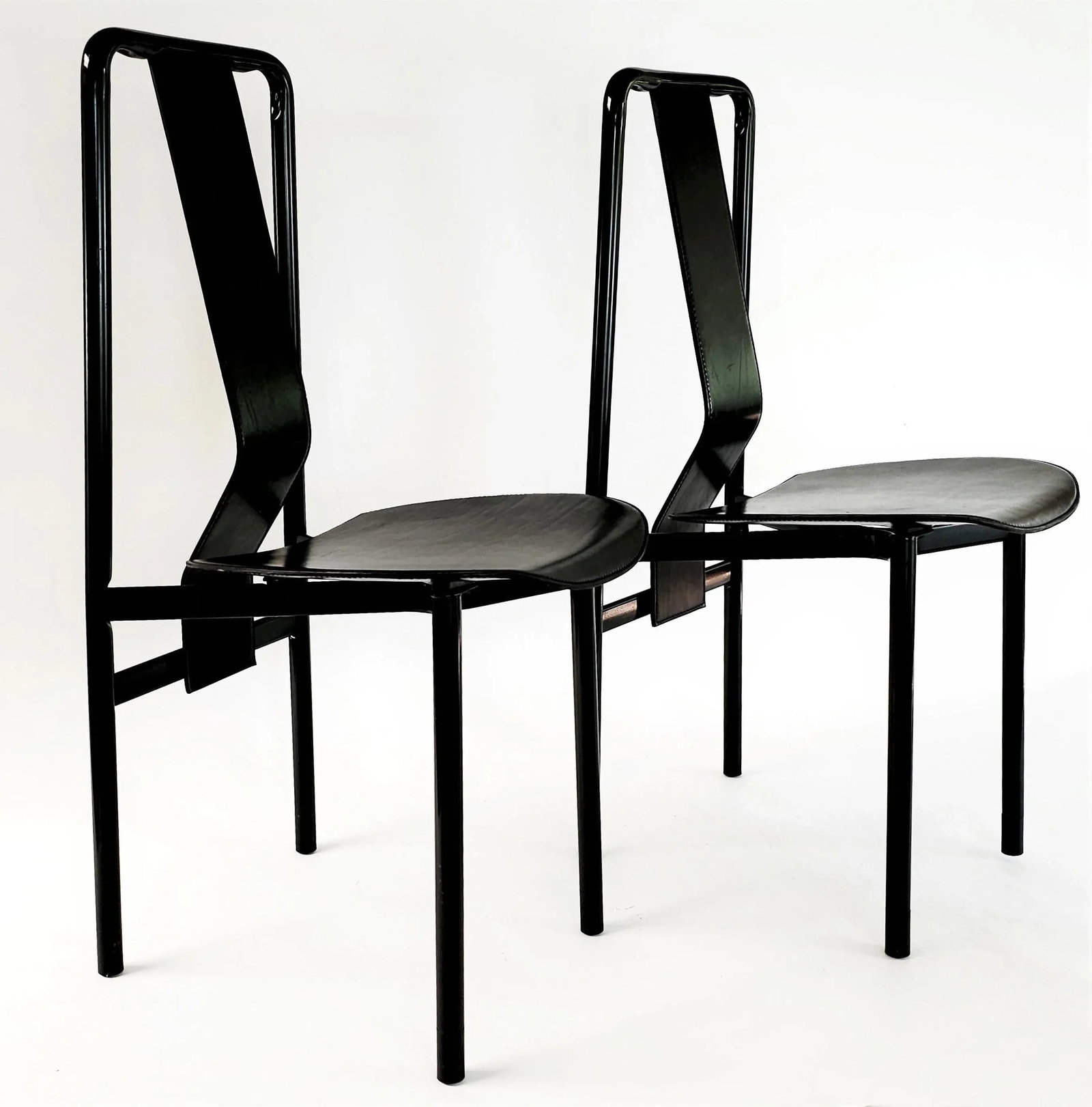1970s Pair of Vintage Irma Dining Chairs by Achille Castoglioni for Zanotta, Signed - 6