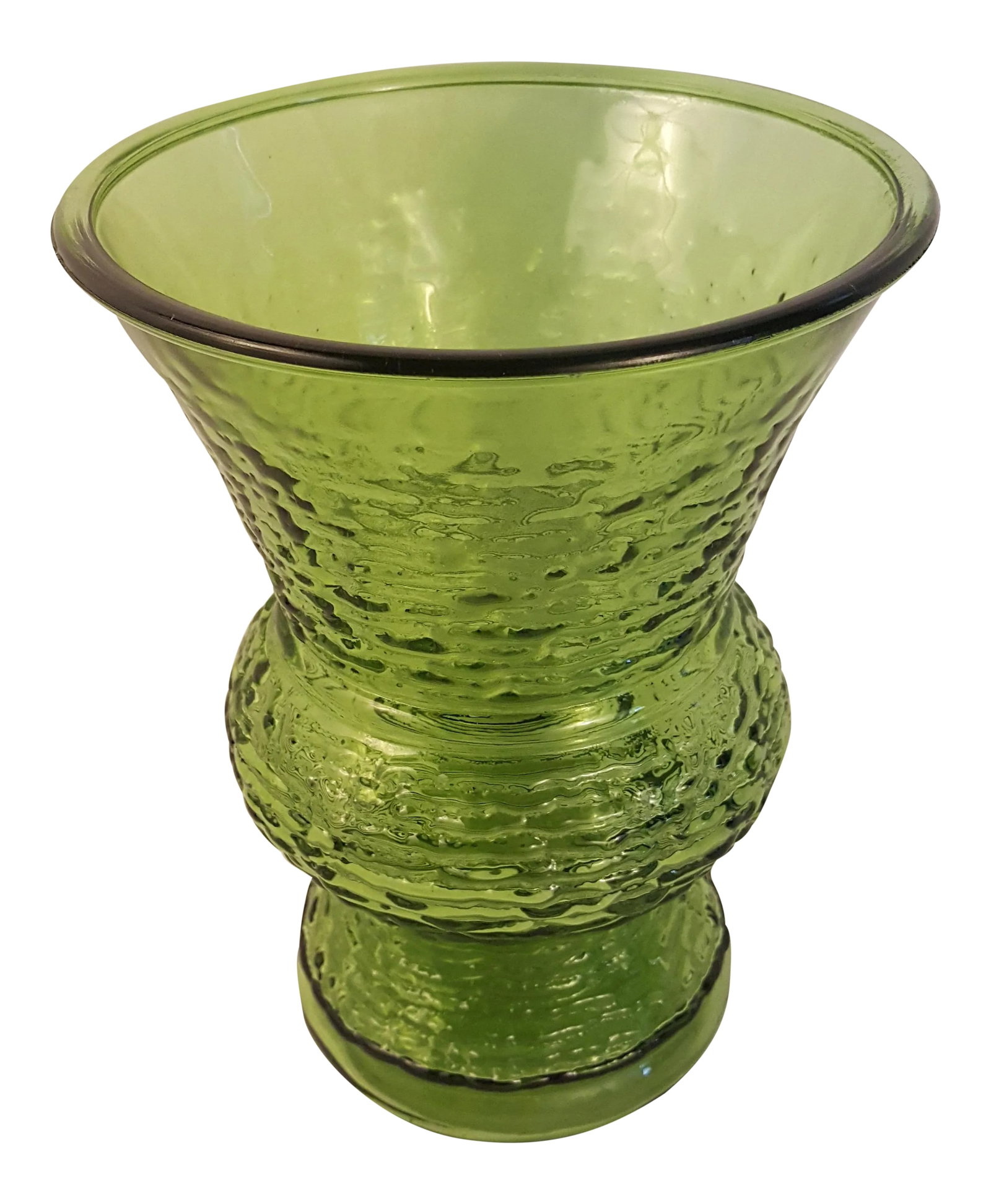 Anchor Hocking Glass Soreno Avocado Vase (1 of 4)