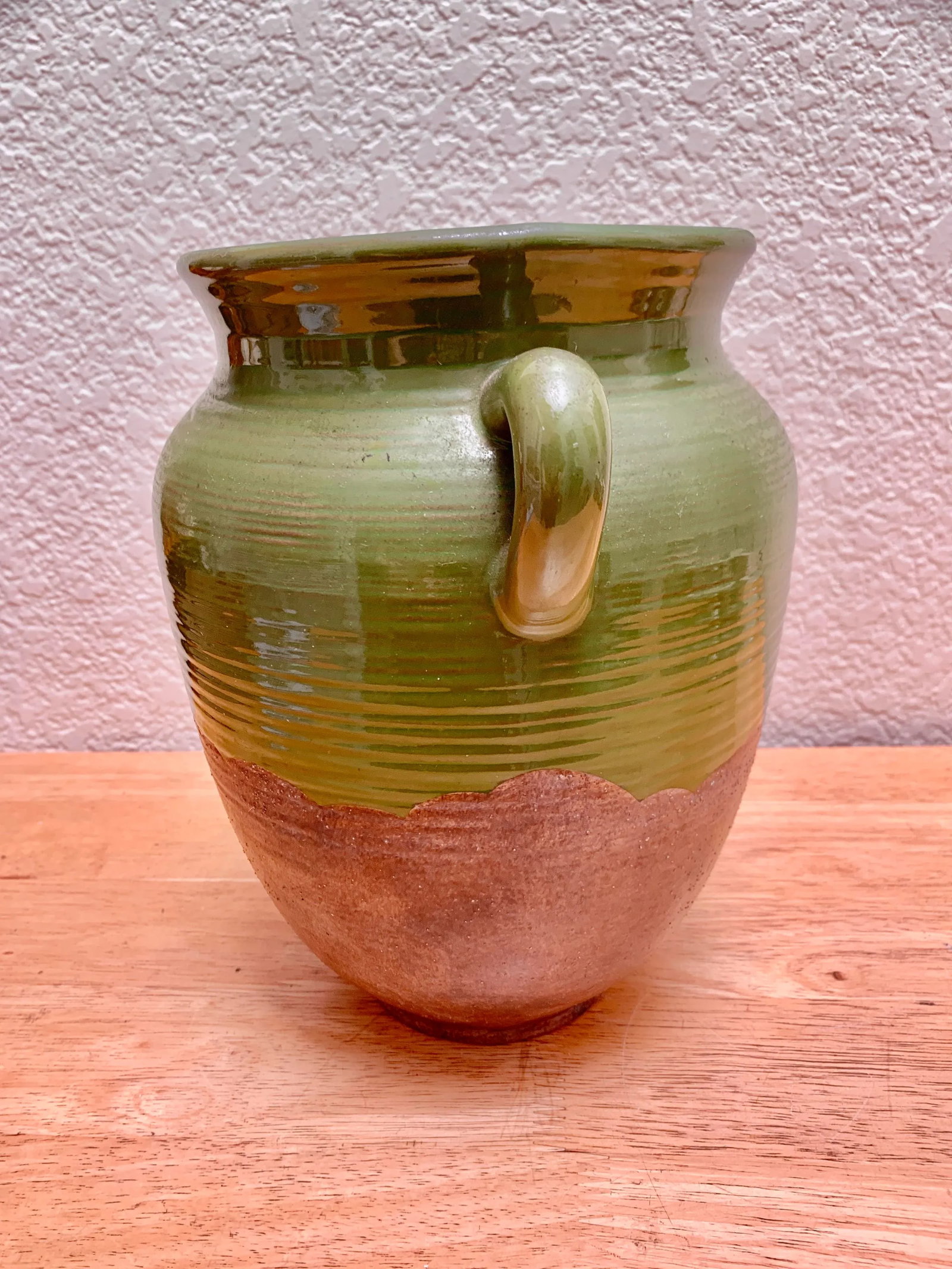 Rustic Vintage Earthy Pottery Vase or Vessel - 6