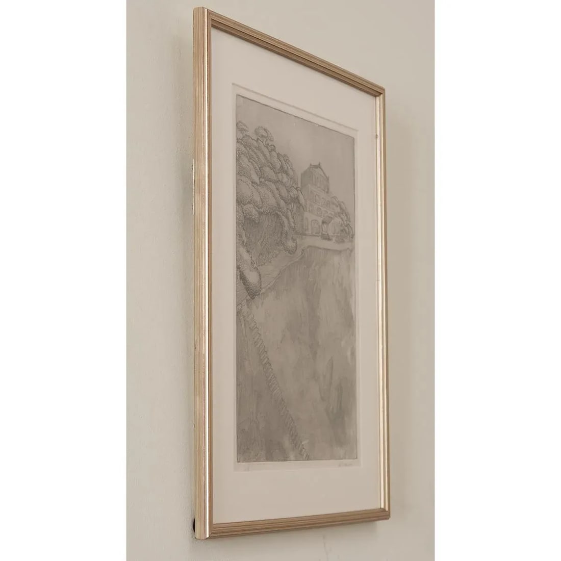 Early 20th Century Framed Pen & Pencil Drawing by M.T. Brown - 6