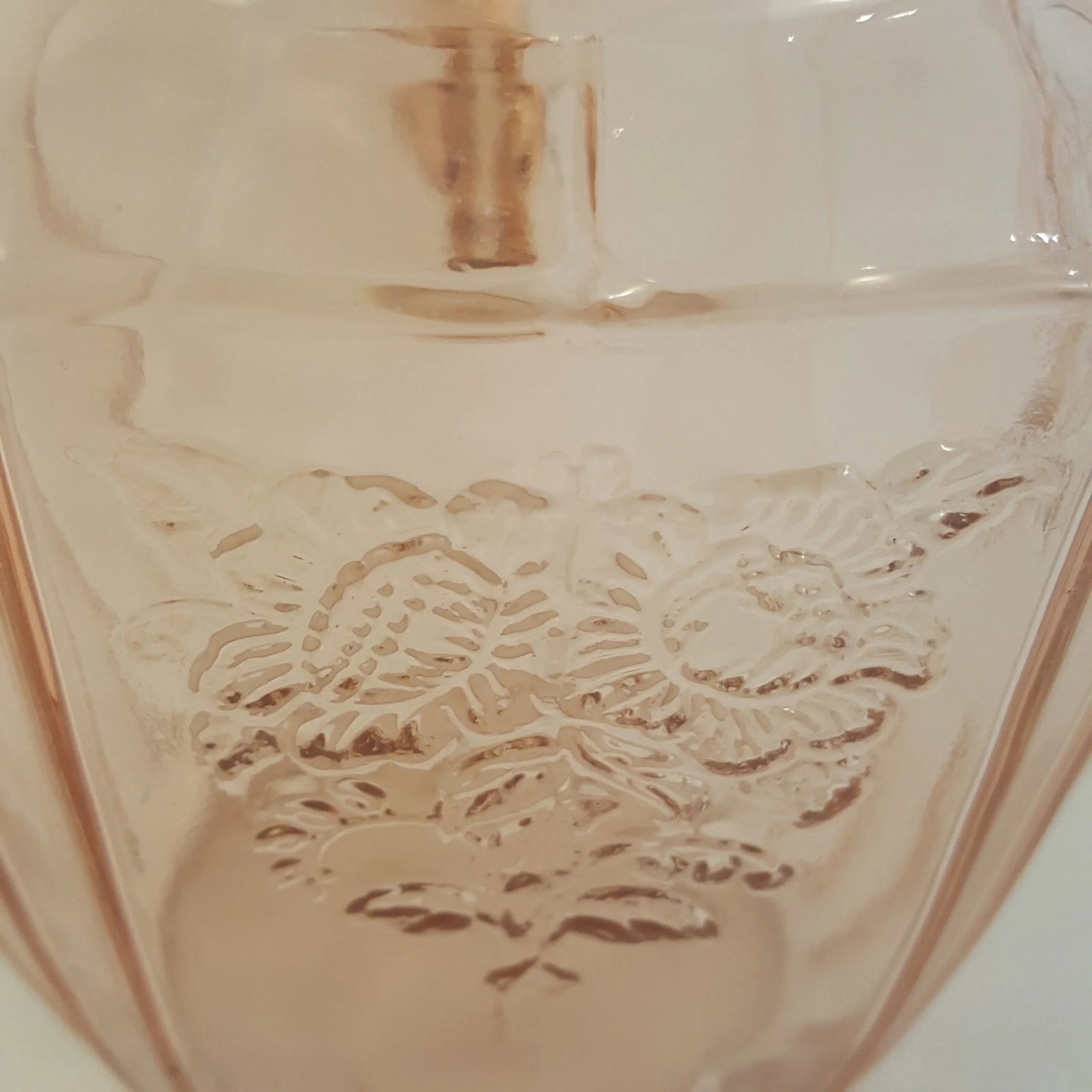 Anchor Hocking Pink Mayfair Pitcher - 3