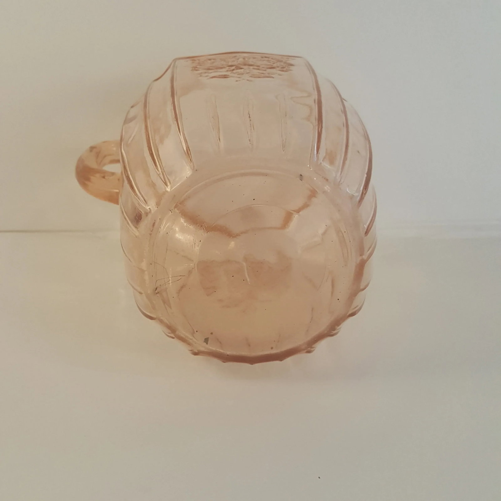 Anchor Hocking Pink Mayfair Pitcher - 4