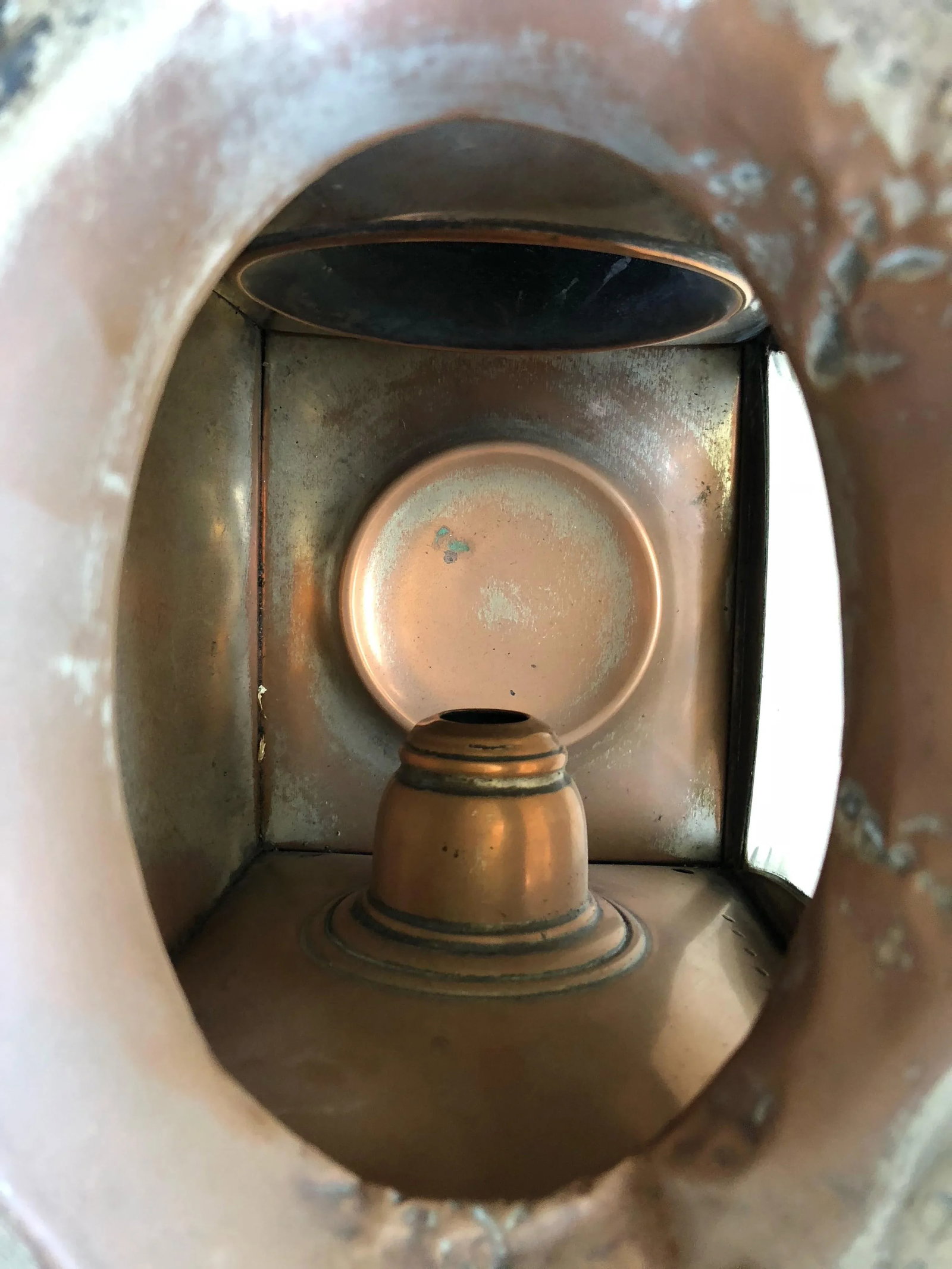 19th C. Antique Italian Carriage Lantern - 4