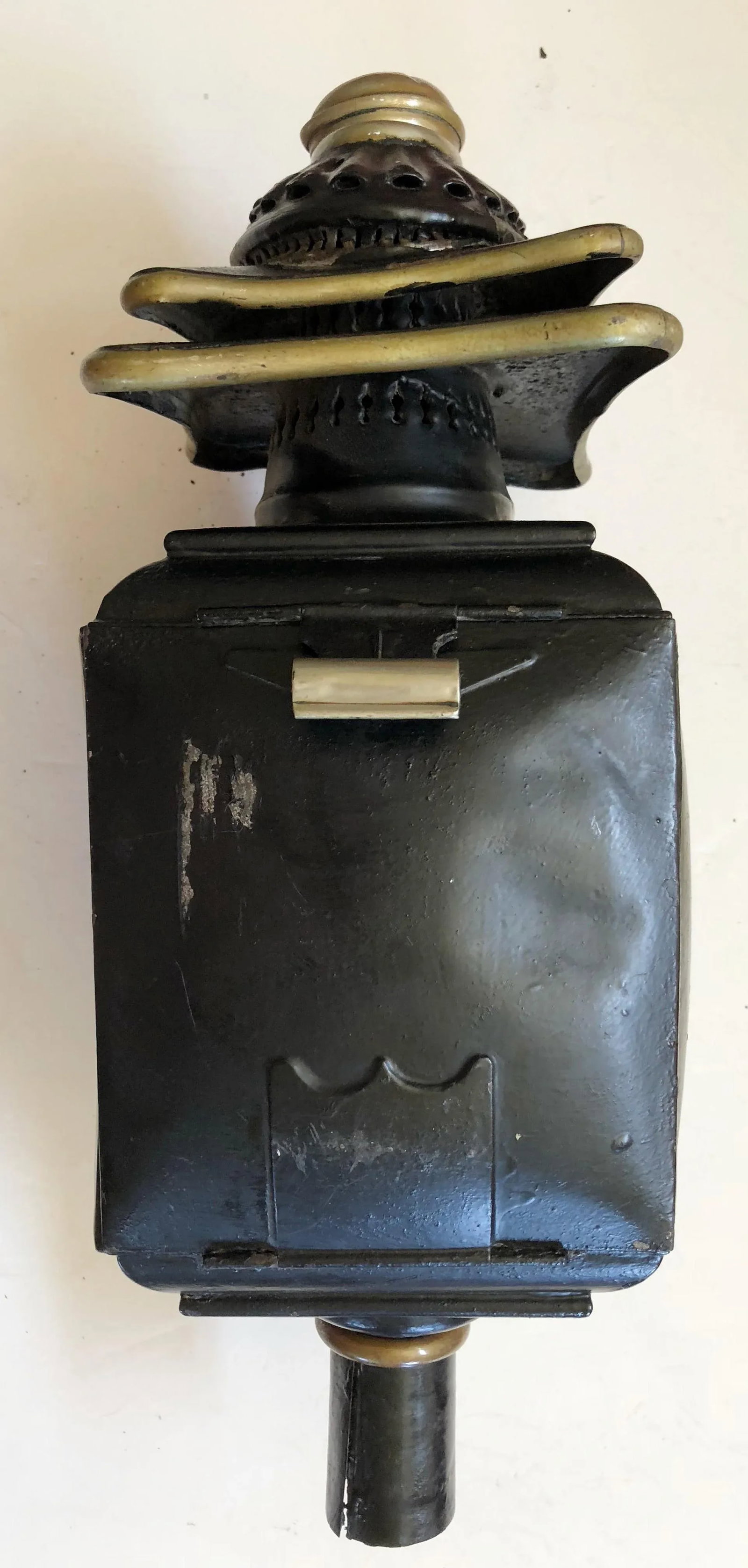 19th C. Antique Italian Carriage Lantern - 6