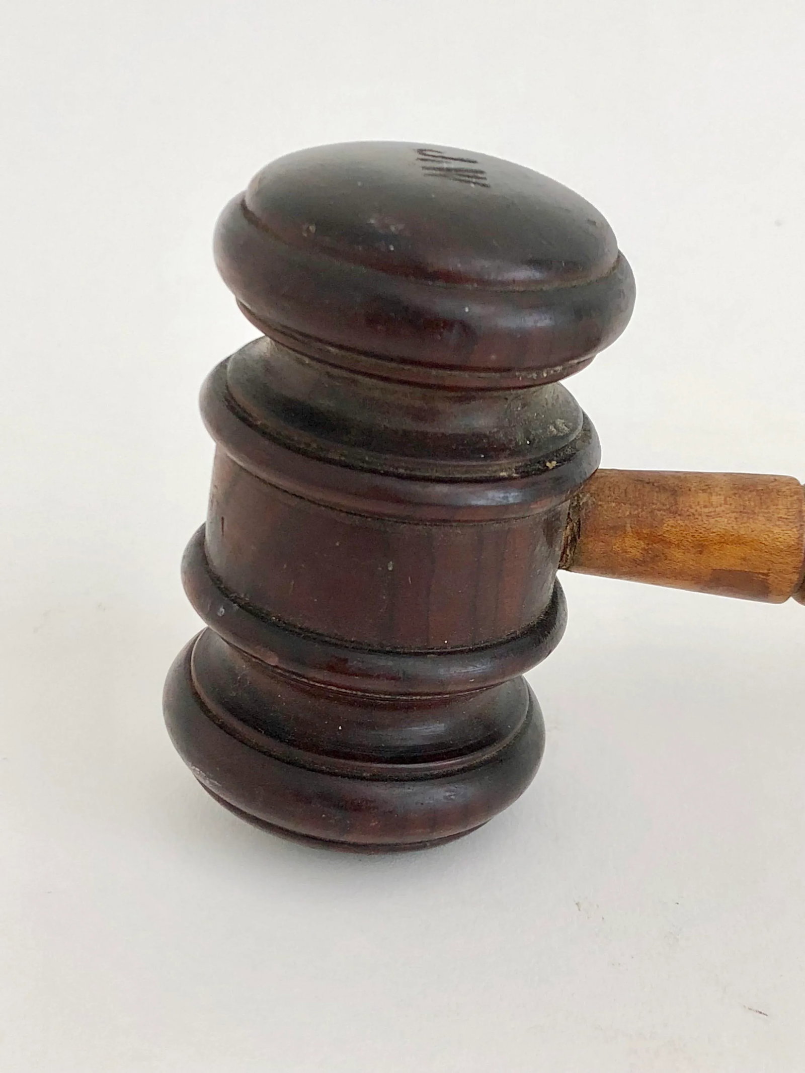 Vintage Gavel 'Jw' - 4