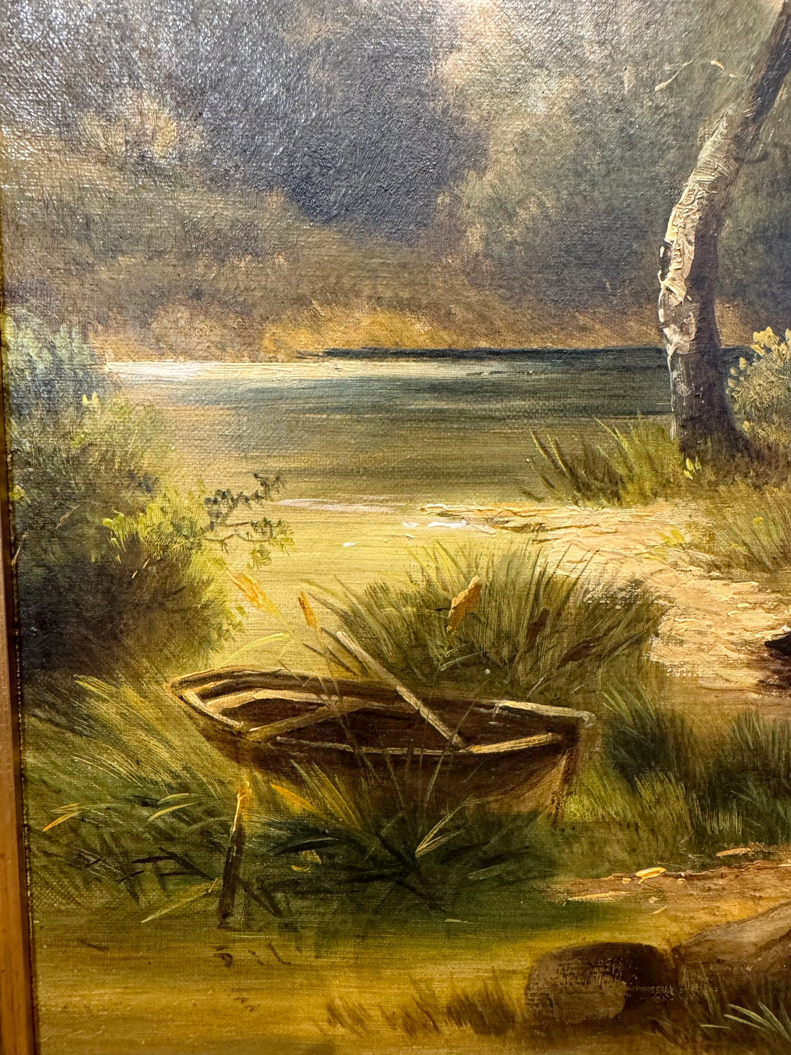 1940's Landscape Oil Painting - 6
