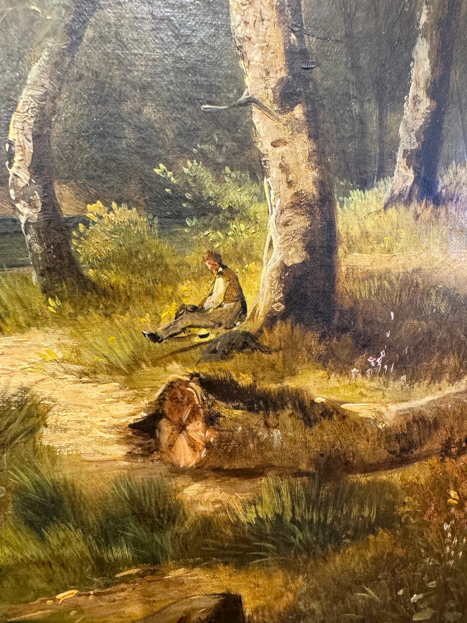 1940's Landscape Oil Painting - 7