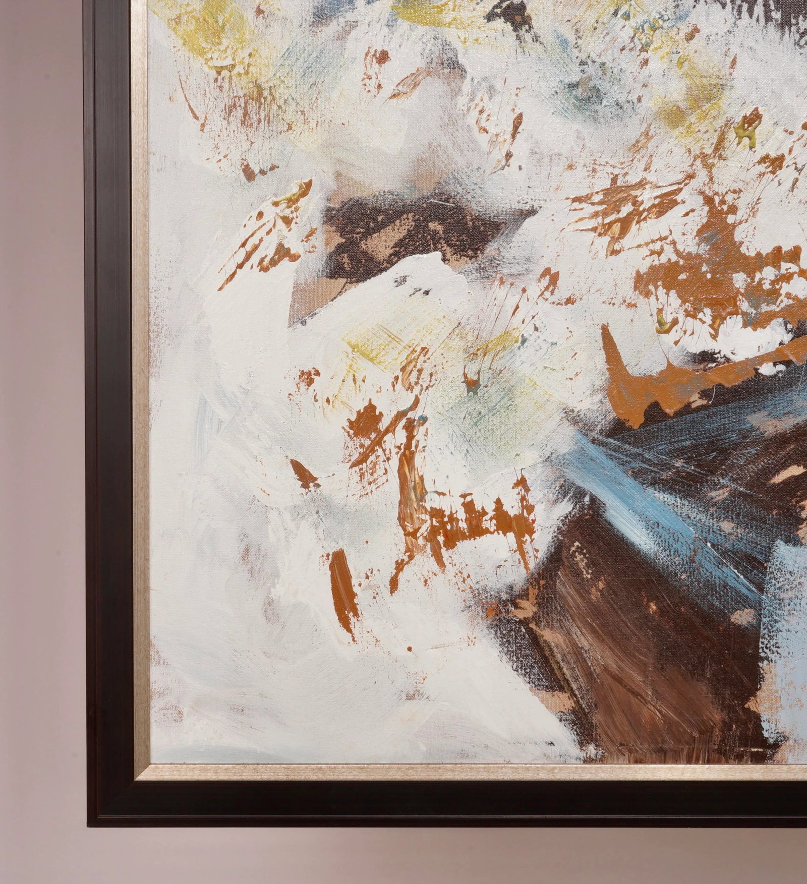 1970's Monumental Mountains Abstract Painting by Lee Reynolds - 6