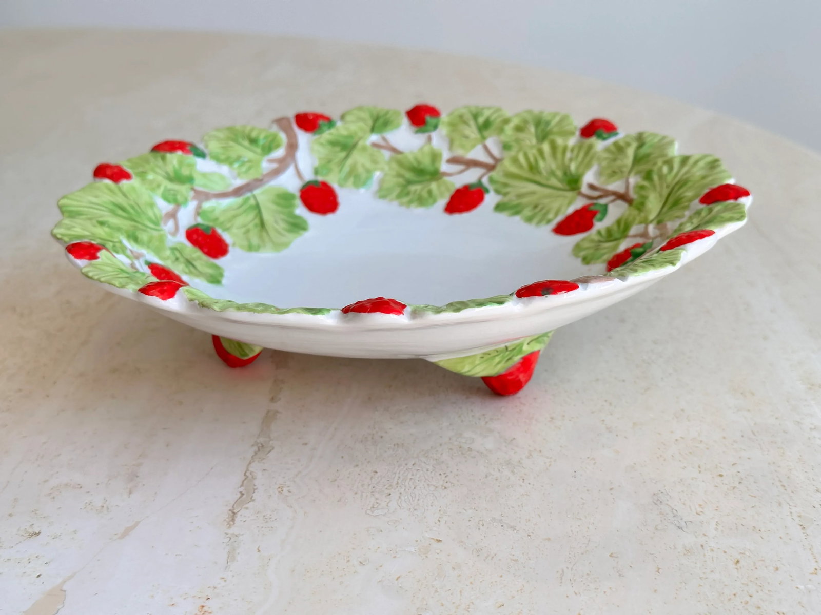 Mottahedeh Strawberry Footed Bowl - 3