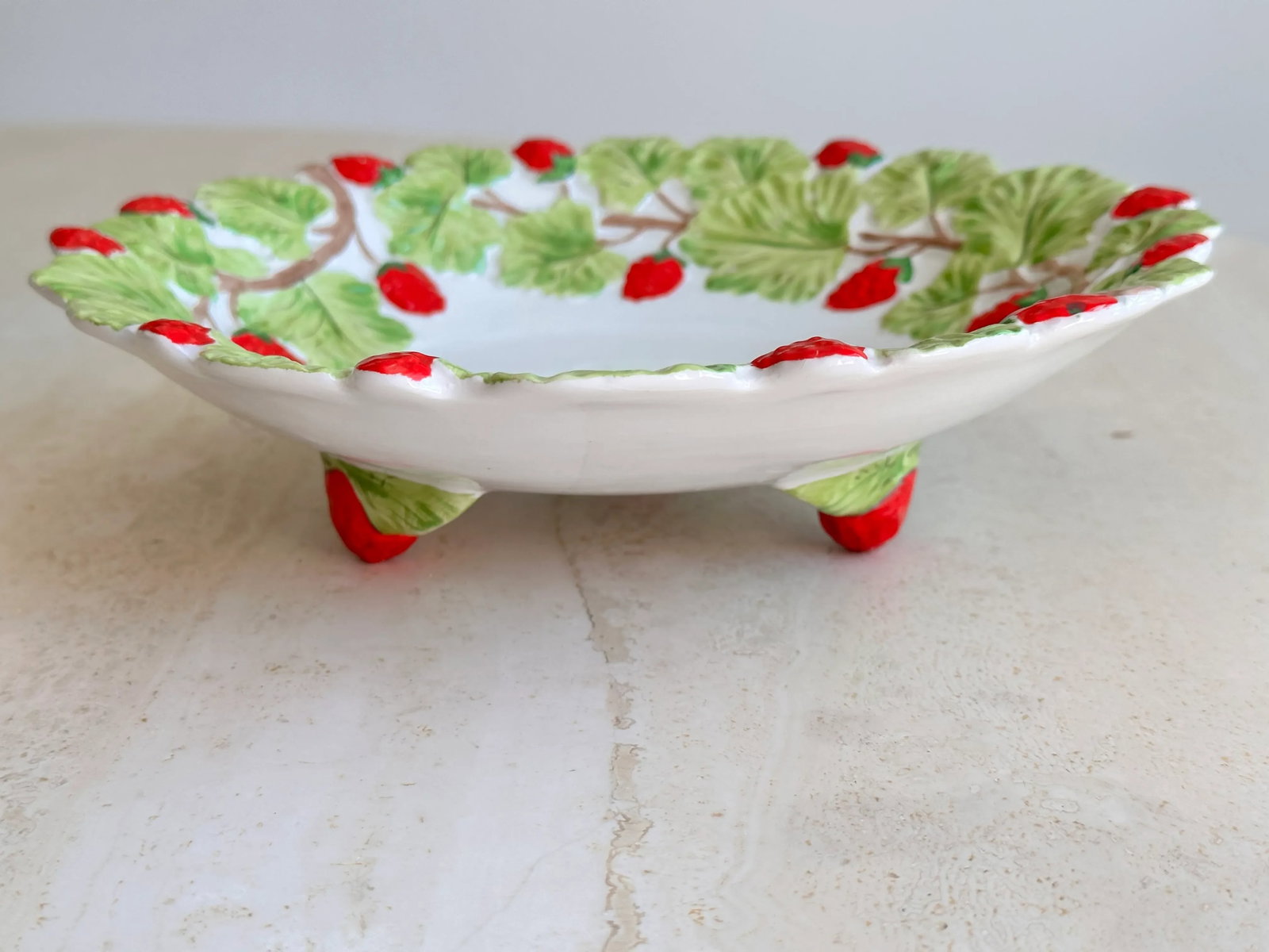 Mottahedeh Strawberry Footed Bowl - 4